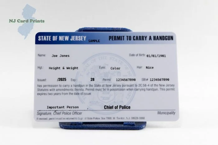 NJ Permit To Carry CCW