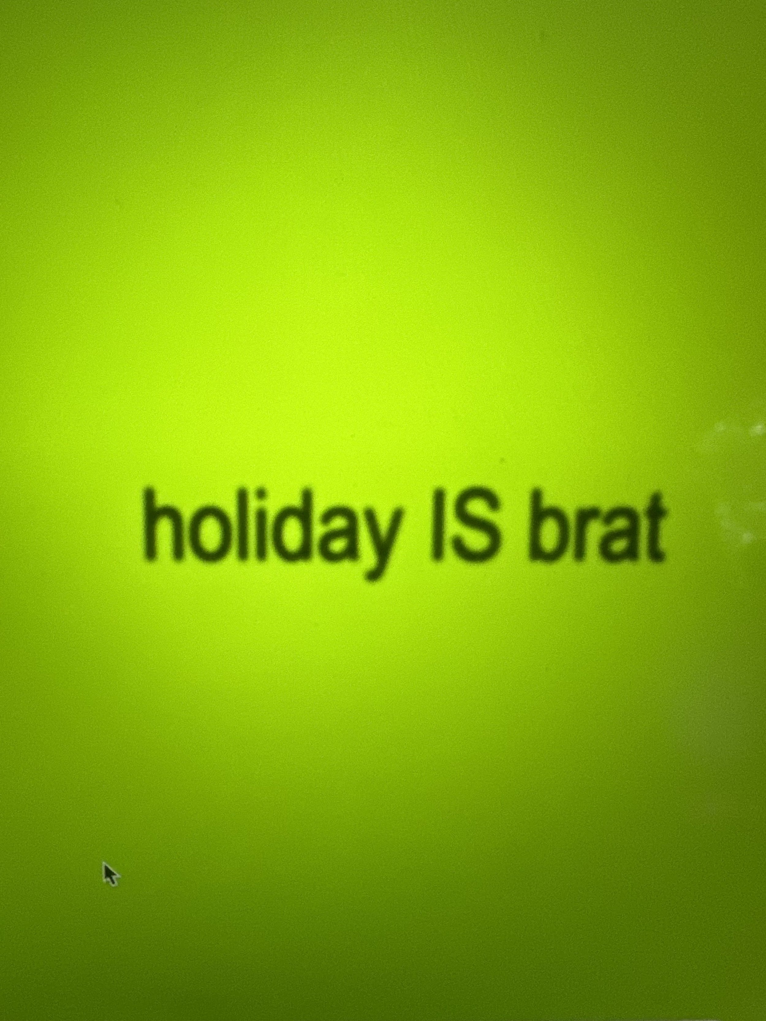 Brat Nite @ Holiday on 7th