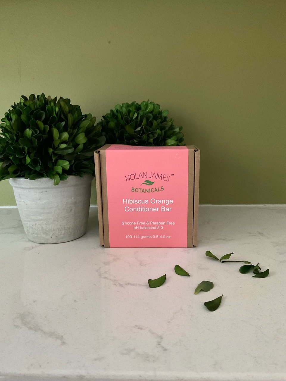 Hibiscus Orange Conditioner Bar