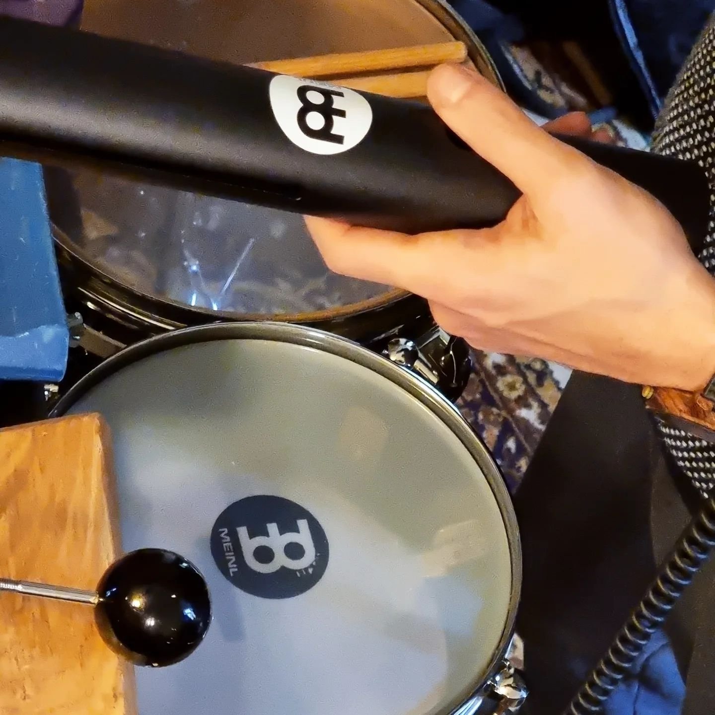 It's been a wonderful couple of days in the forest with @iliaslintzos working on more album material. This stuff really is the icing on the cake, the extra sparkle has added a lot of value to the songs we worked on this week 🪇🥁🪘

Thank you to @ste