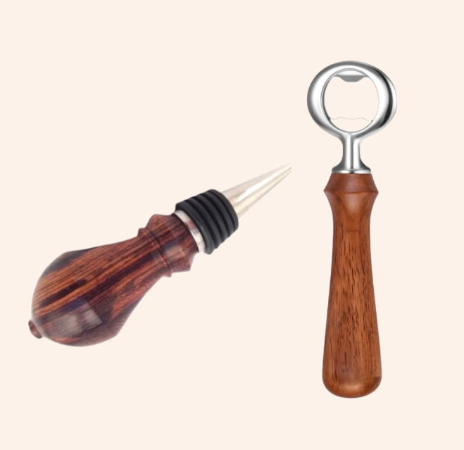 Love on the Lathe: Wine Stoppers &amp; Bottle Openers
