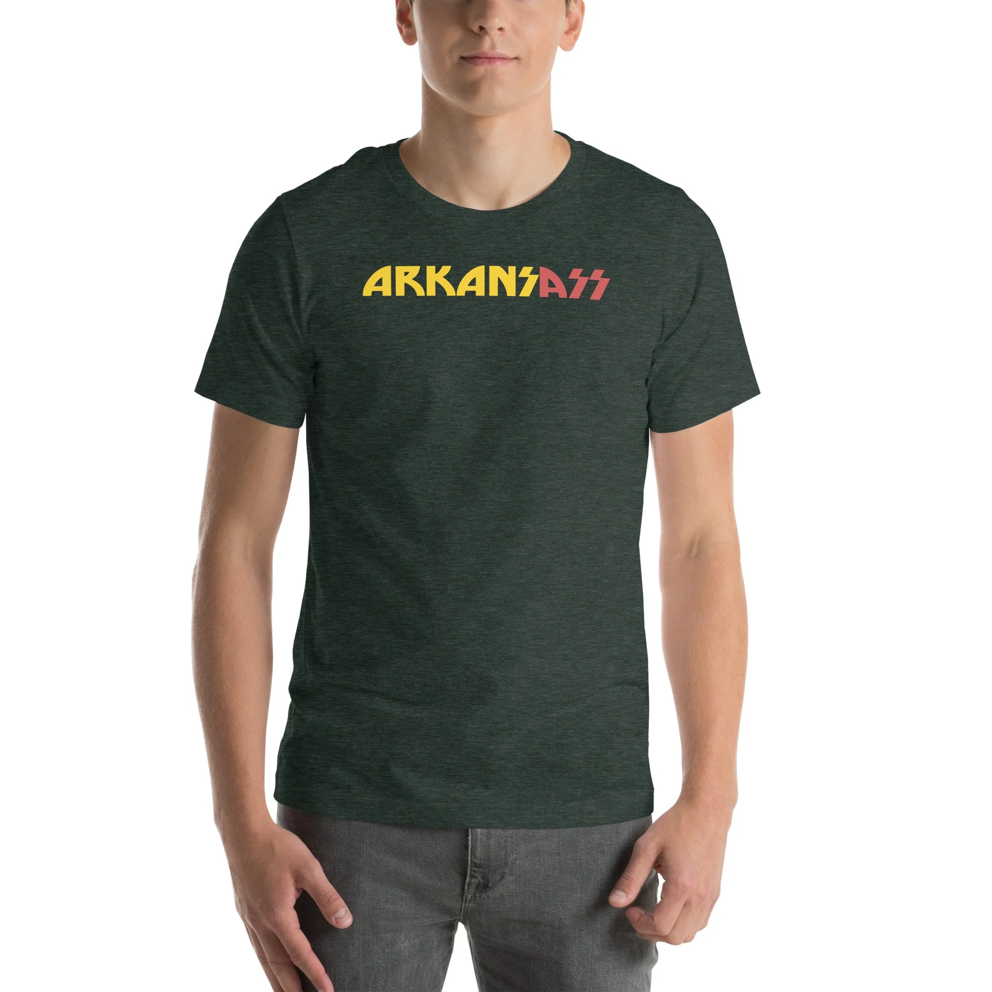 unisex-staple-t-shirt-heather-forest-front-6727bb4dd6187.jpg