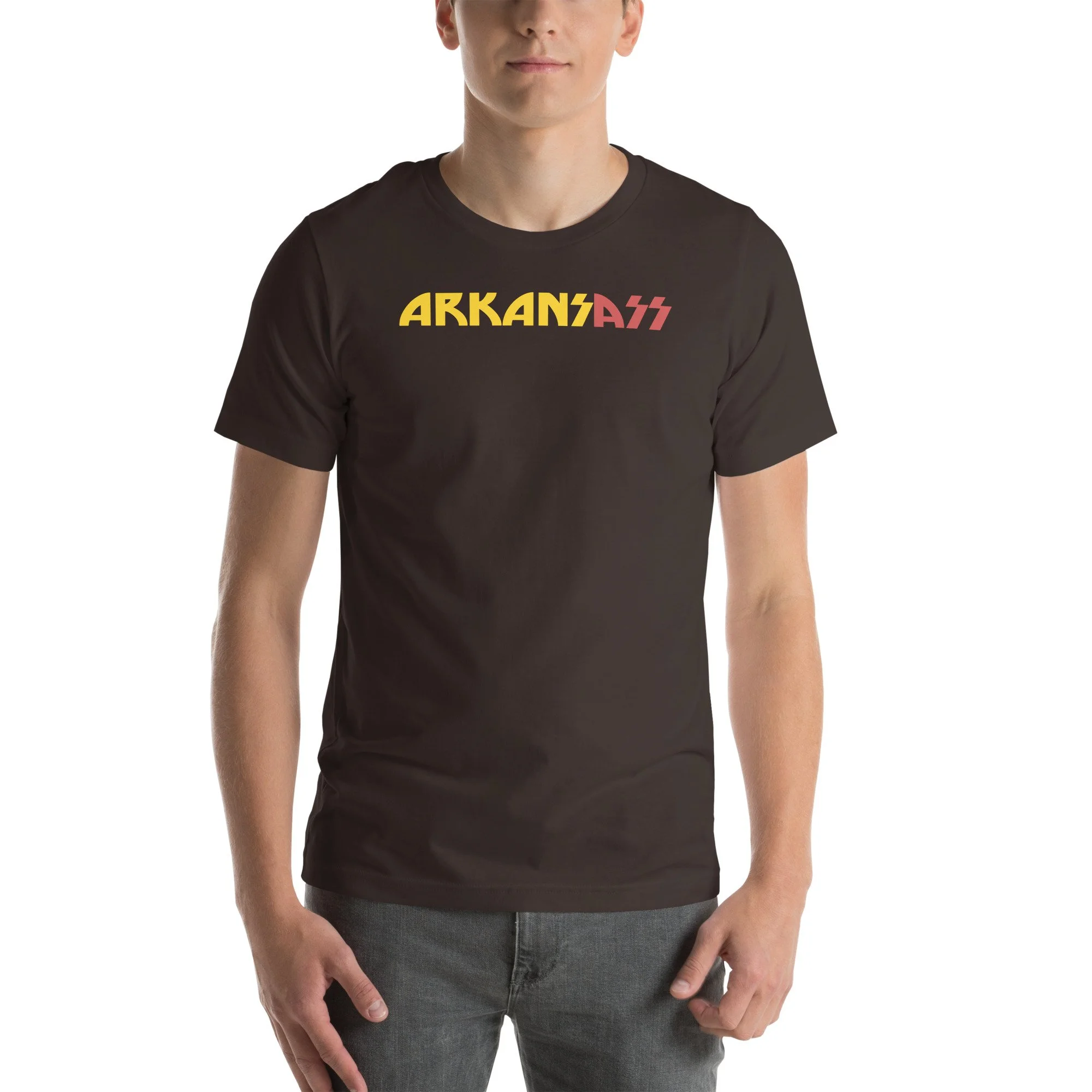 unisex-staple-t-shirt-brown-front-6727bb4e552c5.jpg