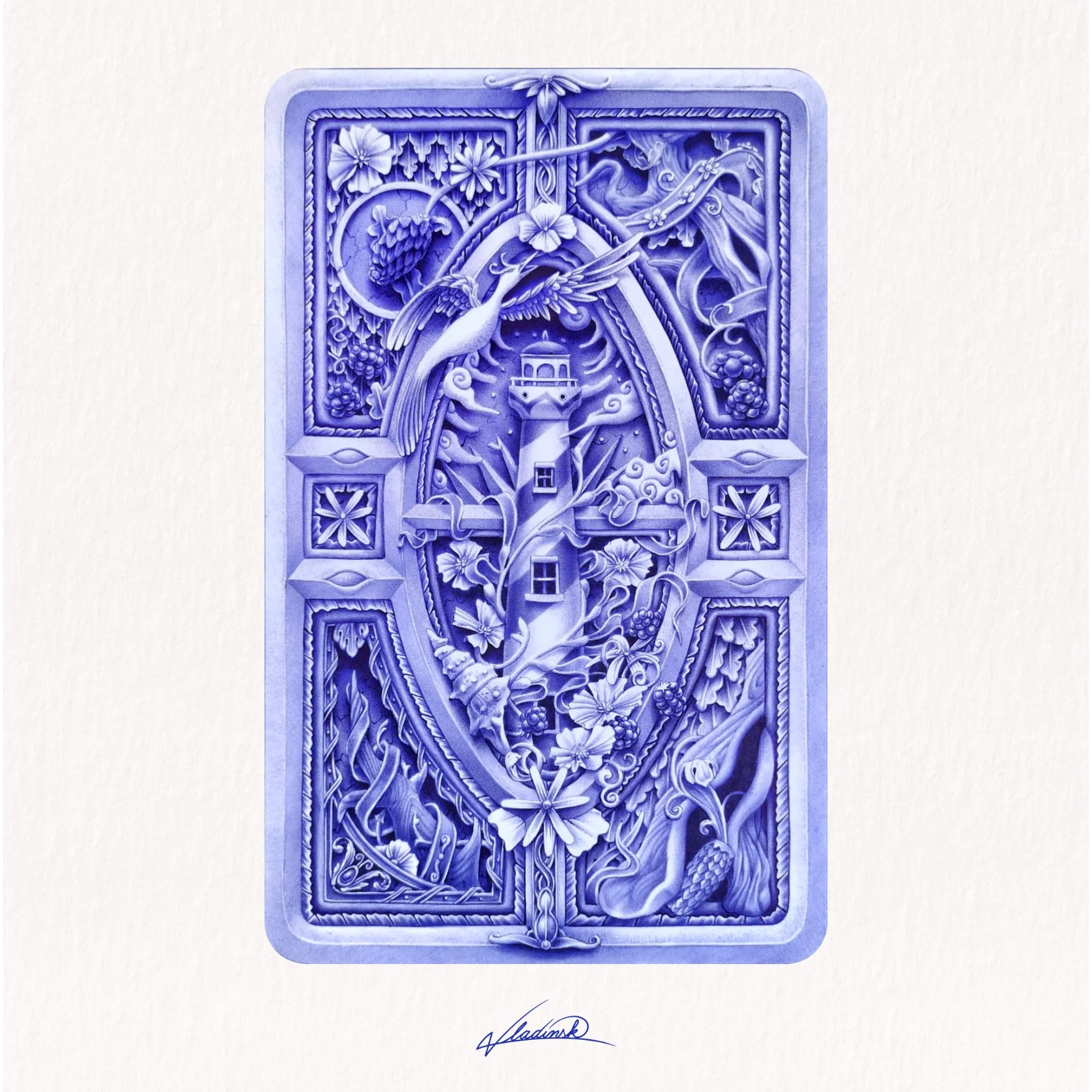 Unknown — Ballpoint pen on paper