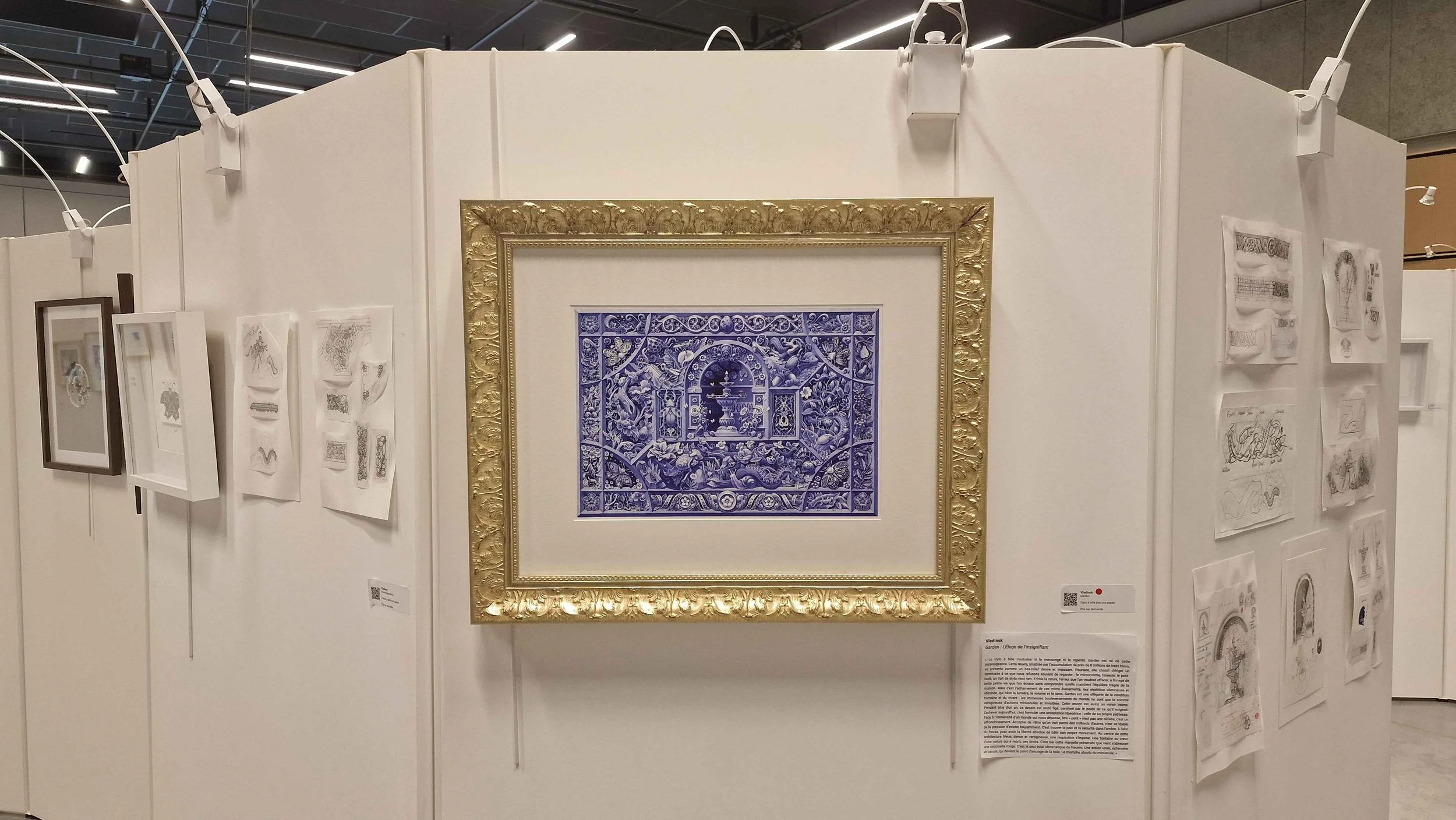 Garden original expo cadre doré salon de printemps carquefou