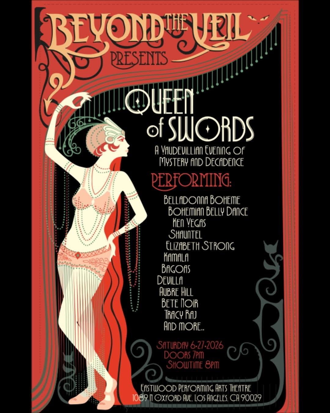 Beyond the Veil presents: Queen of Swords