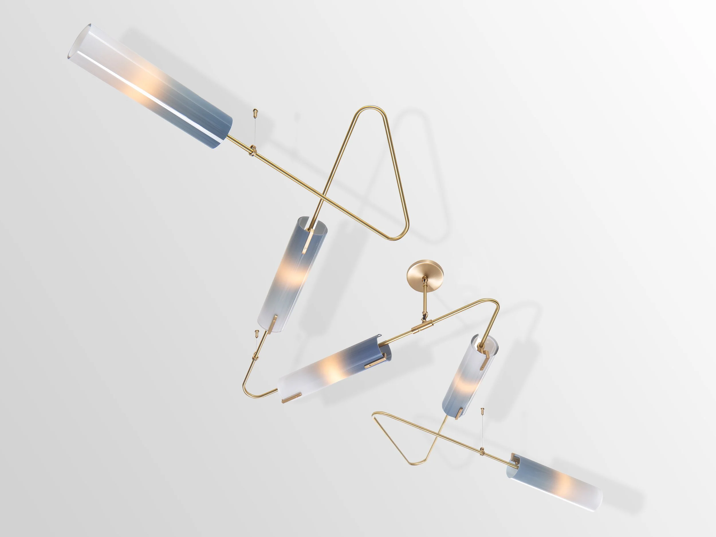 Continuum Ceiling Mount Chandelier