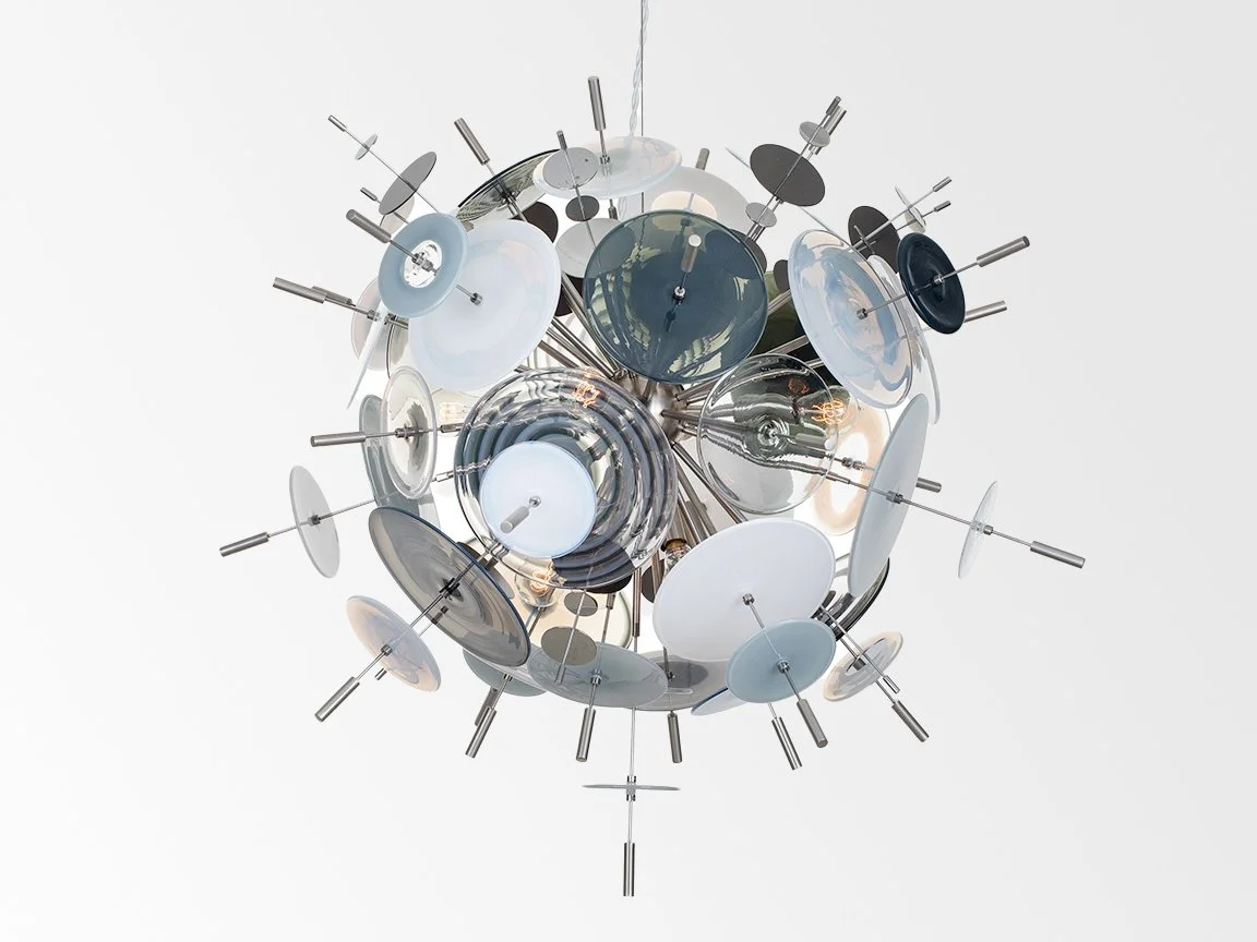 Confetti Glass Chandelier