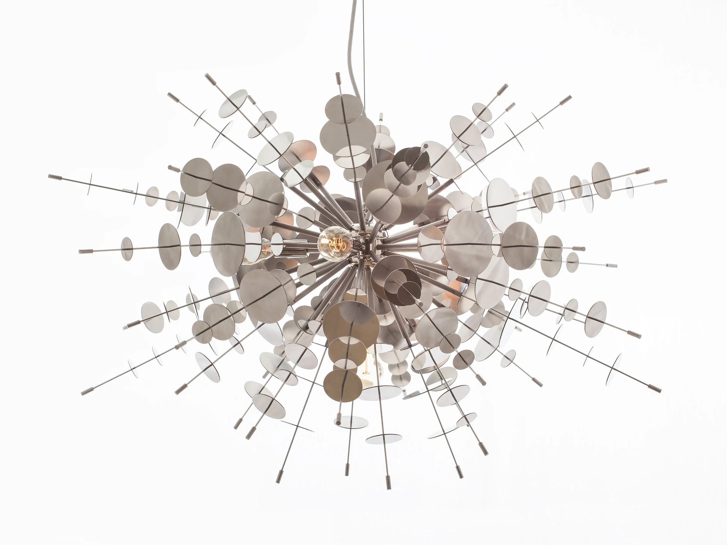 Confetti Metallic Chandelier