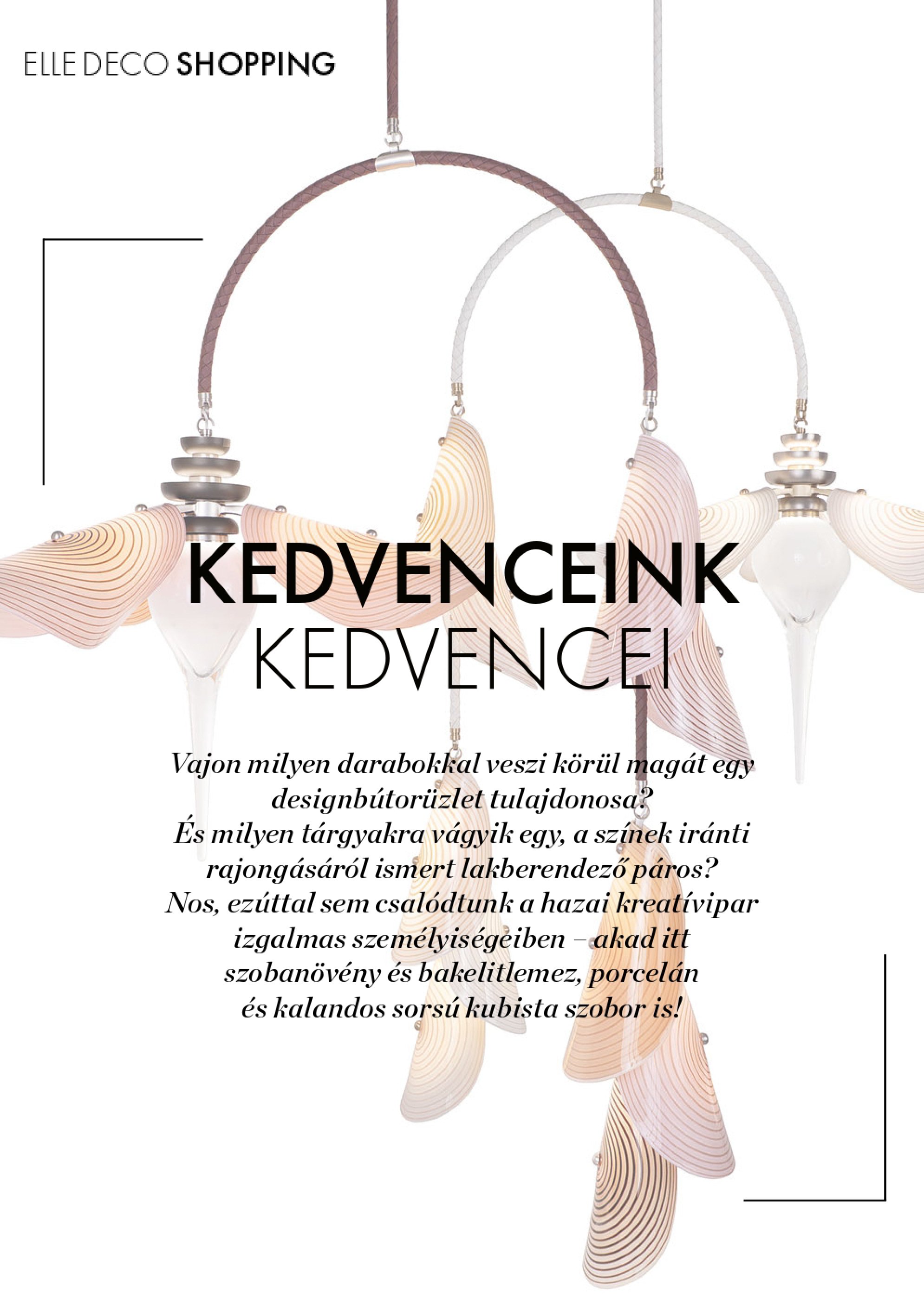 Elle Decor Hungary | Mari Andrea’s Favorite things: Botanica Chandelier