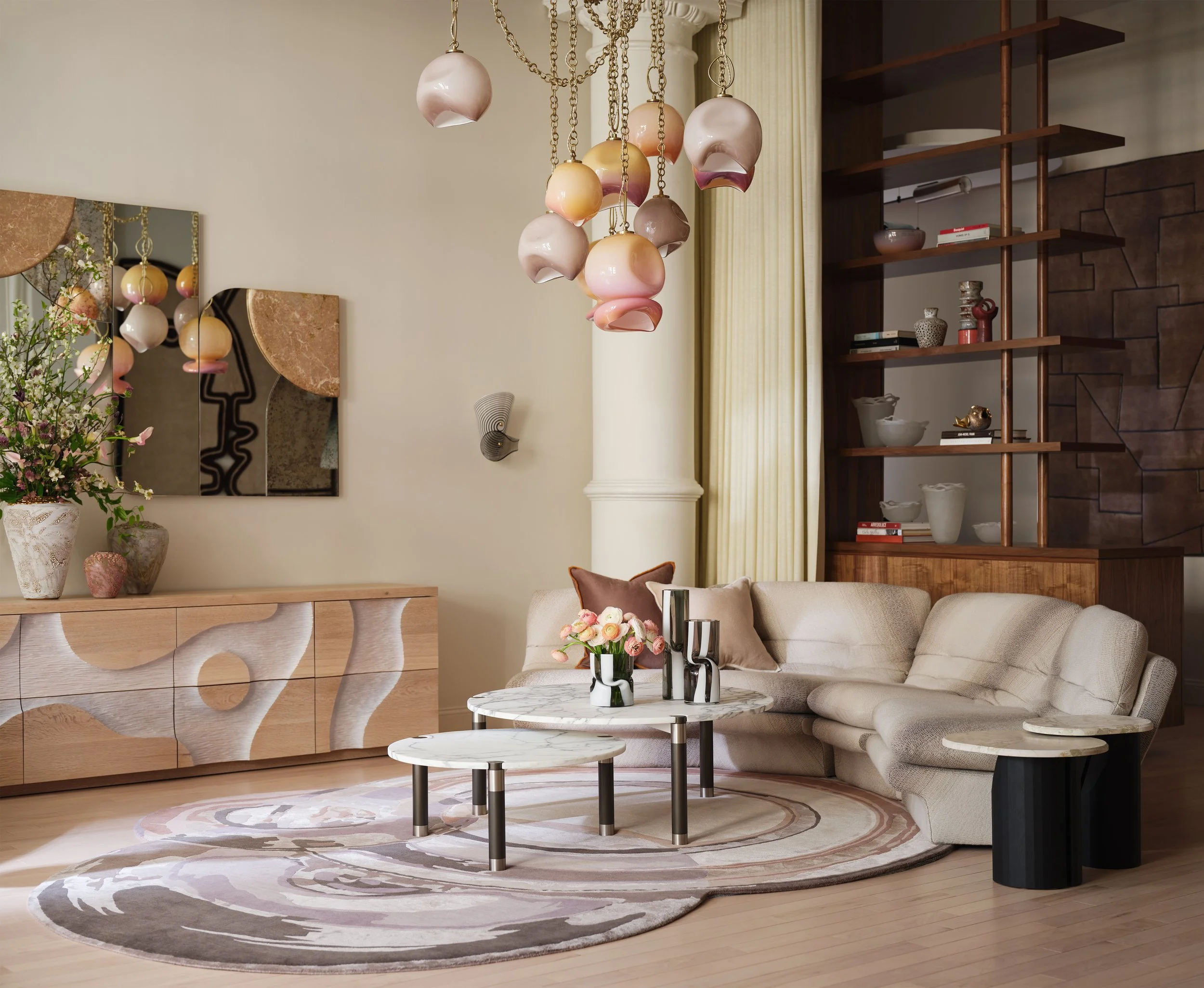 Marea Custom Chandelier  
A variety of combinations with limited edition colorways 