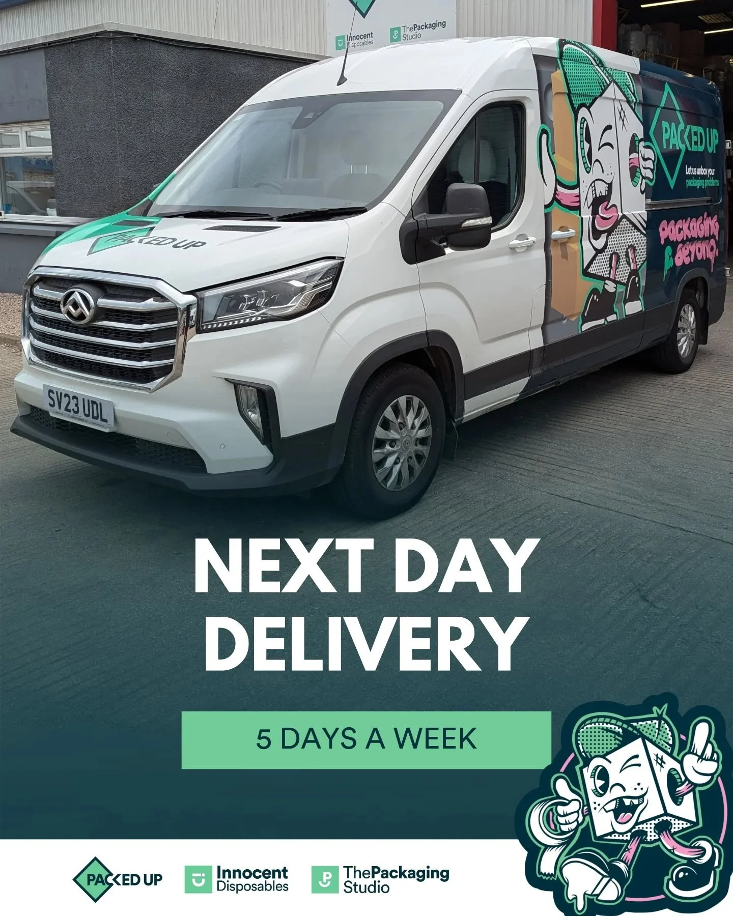 Did you know we offer FREE local next day delivery on all stock items, and next day delivery across the UK too? 🤩🚛

That means if you need it and we stock it, you&rsquo;ll have it the very next day! 🙌🏼

*Available Monday to Friday. Next day deliv