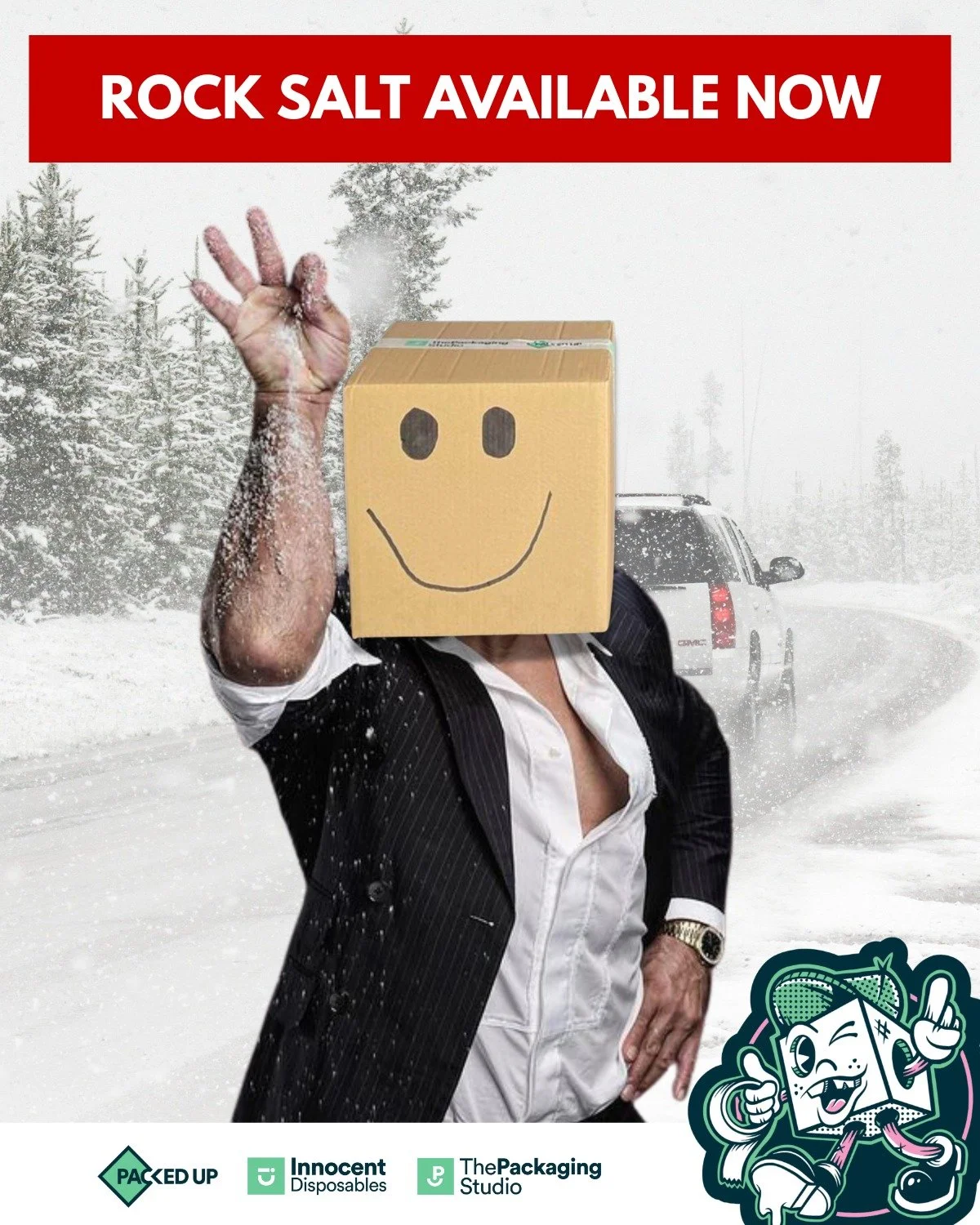 Weather Warnings Issued Across Scotland! 🥶
 
Protect your team from the increase in risk that comes with the winter elements! 👇
 
🔴 𝑩𝑹𝑶𝑾𝑵 𝑹𝑶𝑪𝑲 𝑺𝑨𝑳𝑻 (𝑩𝑼𝑳𝑲 𝑩𝑨𝑮)
&pound;135.00 + VAT
 
🔴 𝐒𝐀𝐍𝐃 / 𝐑𝐎𝐂𝐊 𝐒𝐀𝐋𝐓 𝐌𝐈𝐗 (𝐁𝐔𝐋