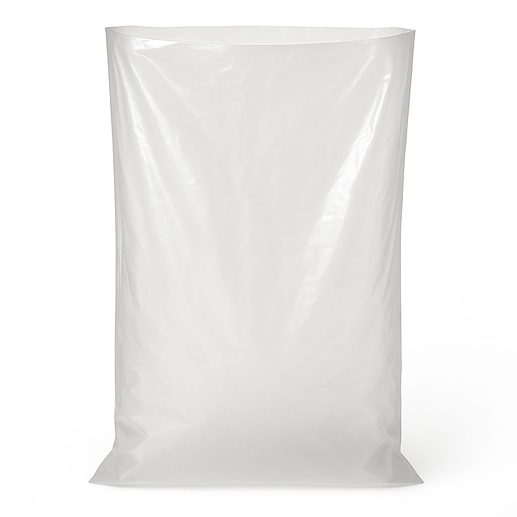 Clear Open Top Poly Bags – 28x38x42" 400G 30% Recycled Content (PB38X42)