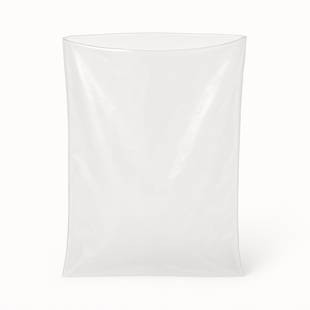 Clear Open Top Poly Bags – 7x9" 120G 30% Recycled Content (PB7X9LD)
