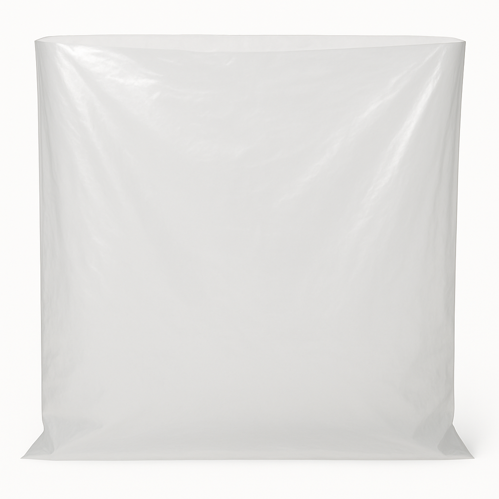 Clear Open Top Poly Bags – 48x36" 500G 30% Recycled Content (PB48X36)
