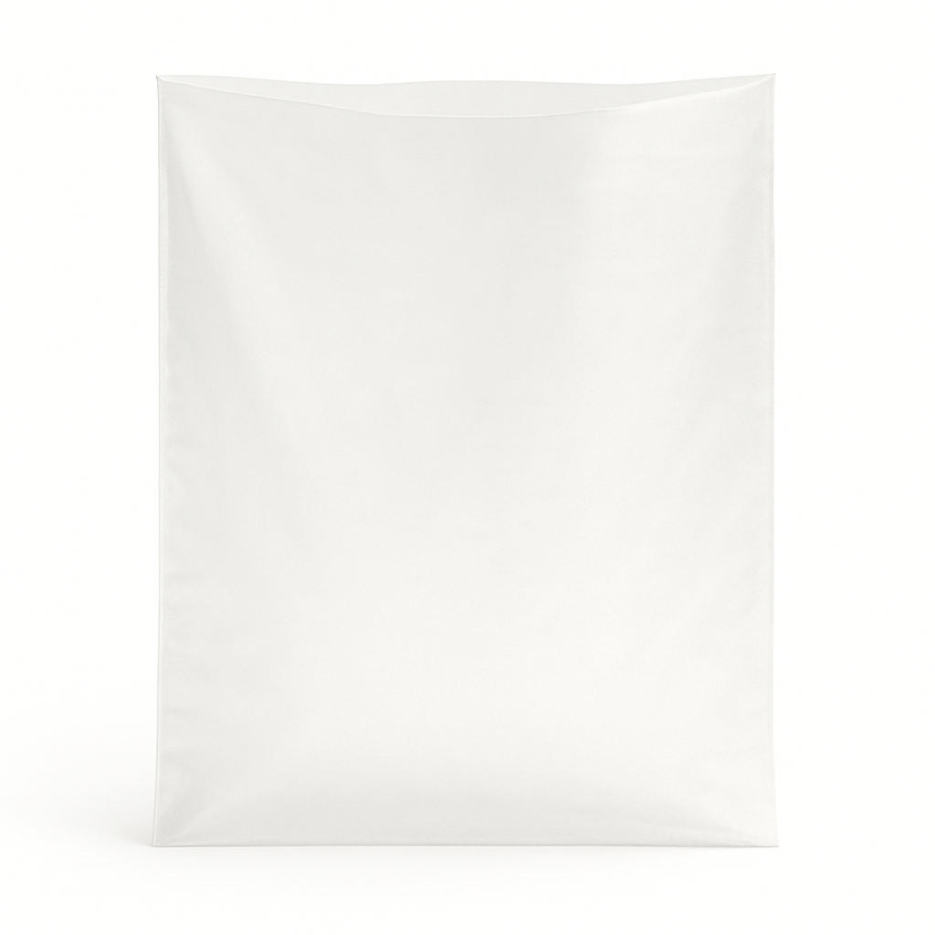 Clear Open Top Poly Bags – 12x15" 500G 30% Recycled Content (PB12X15HD)