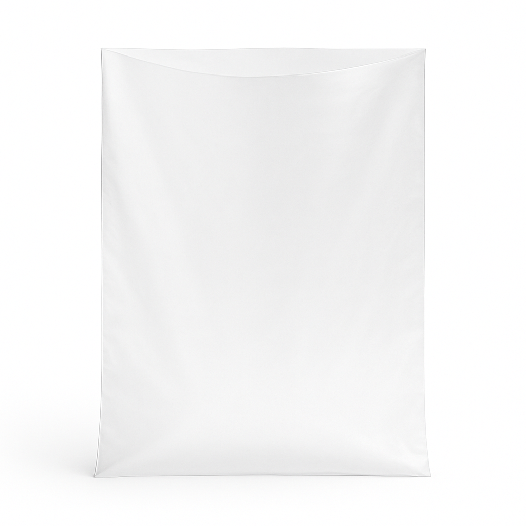 Clear Open Top Poly Bags – 15 x 20" 500G 30% Recycled Content (PB15X20HD)