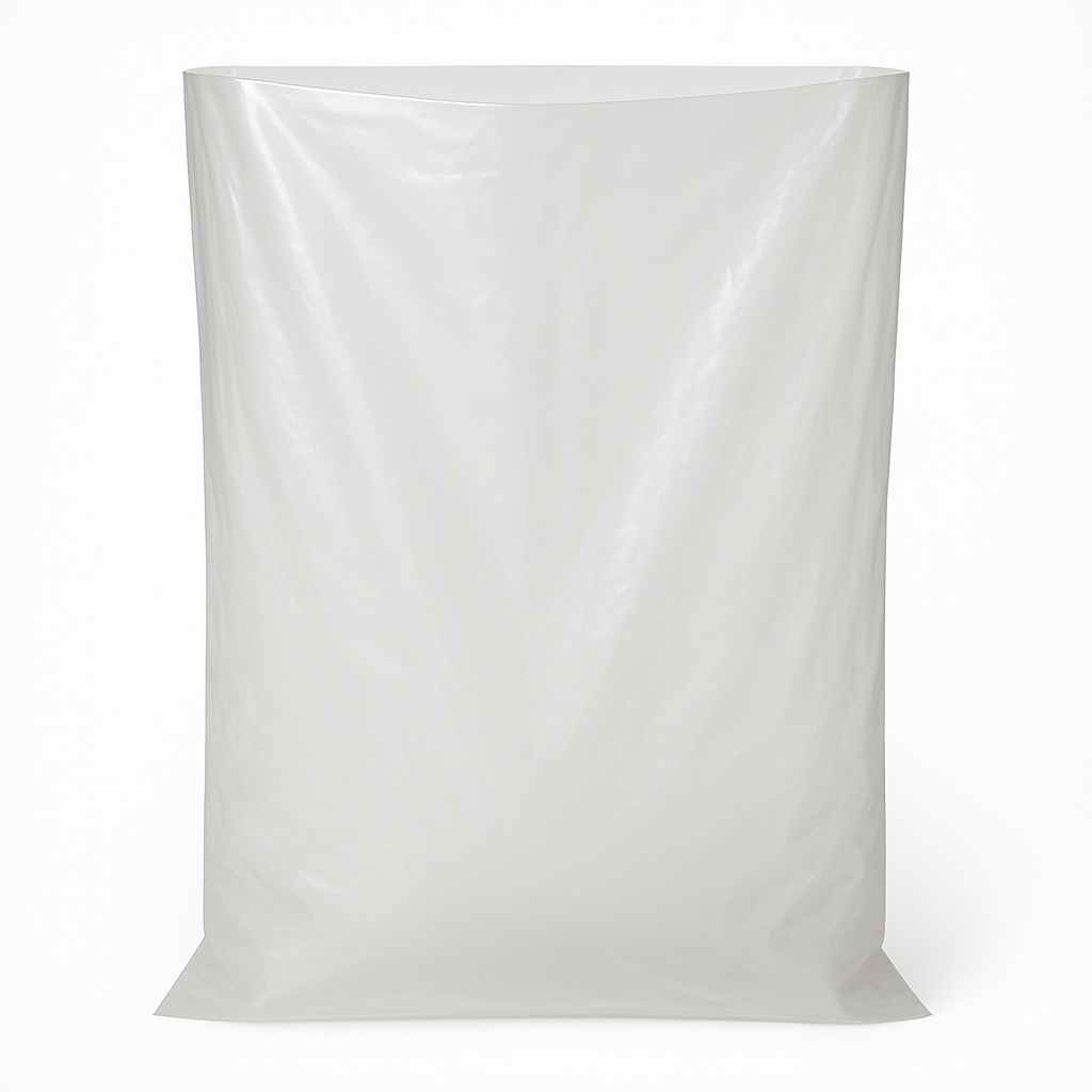Clear Open Top Poly Bags – 36x48" 500G 30% Recycled Content (PB36X48HD)