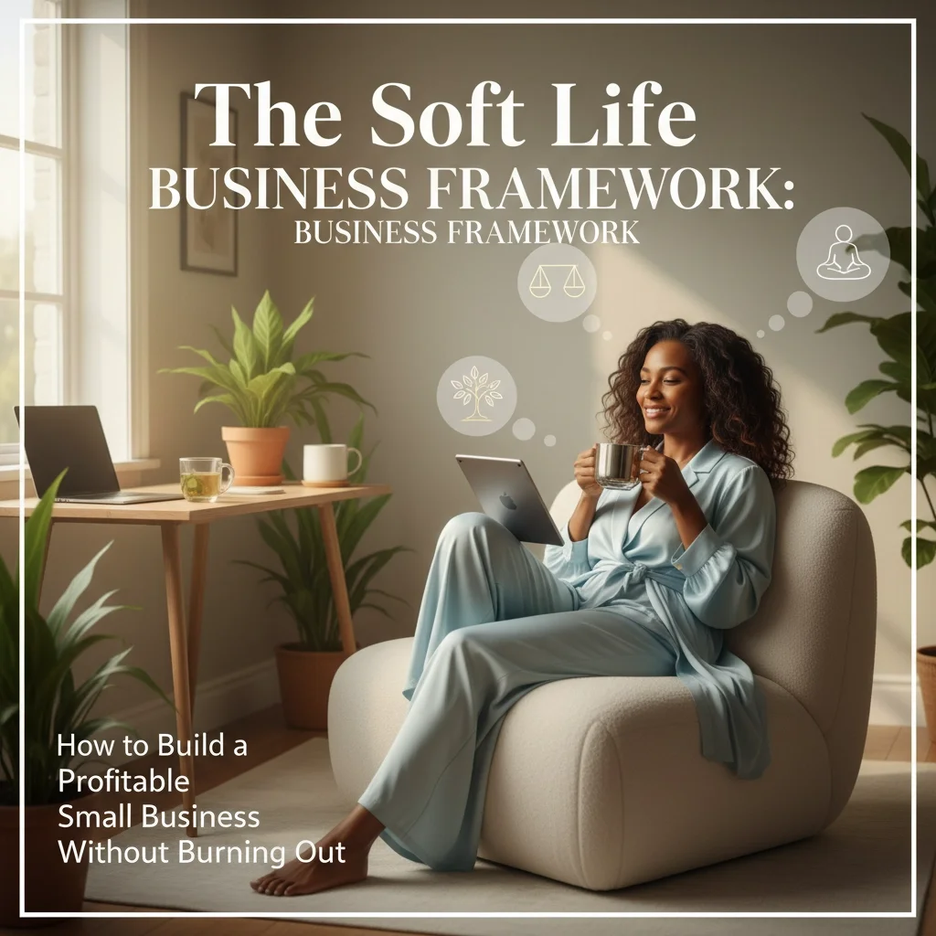 The Soft Life Business Framework: How to Build a Profitable Small Business Without Burning Out