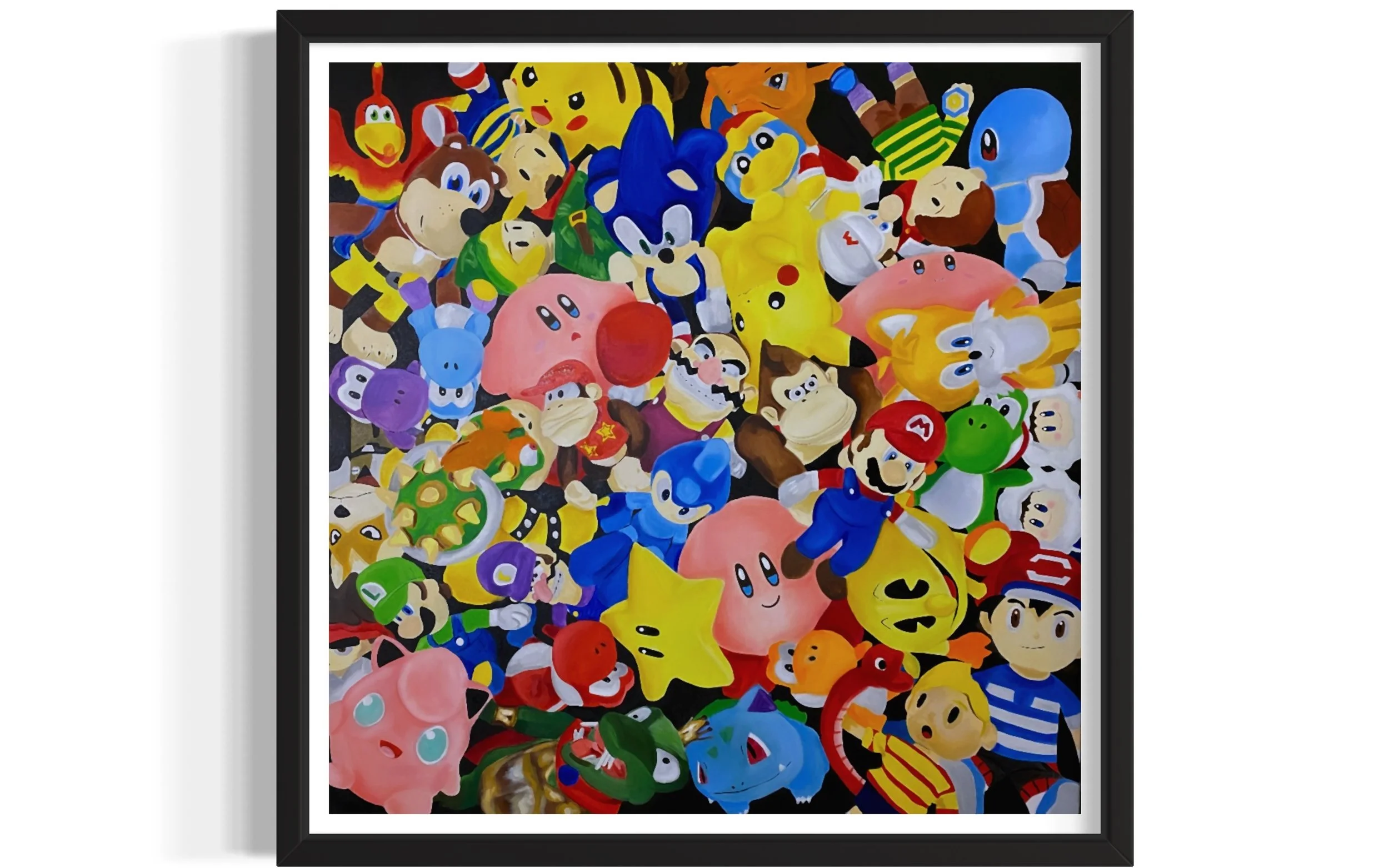 Super Smash Brothers Plush Toys
