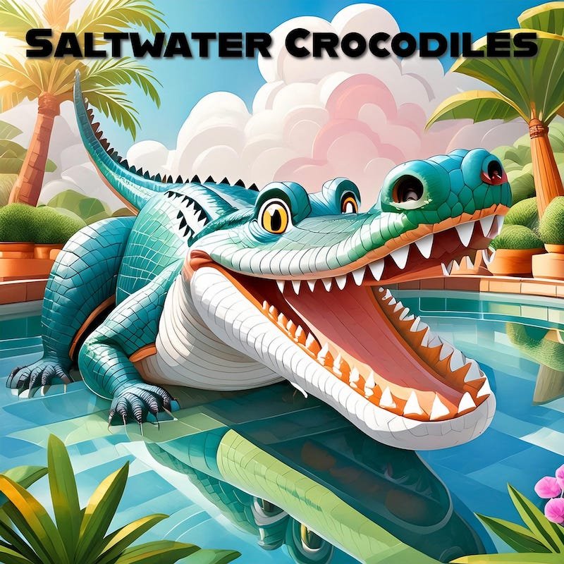 Saltwater Crocodiles | Educational Children's Song — Caper Kids Music