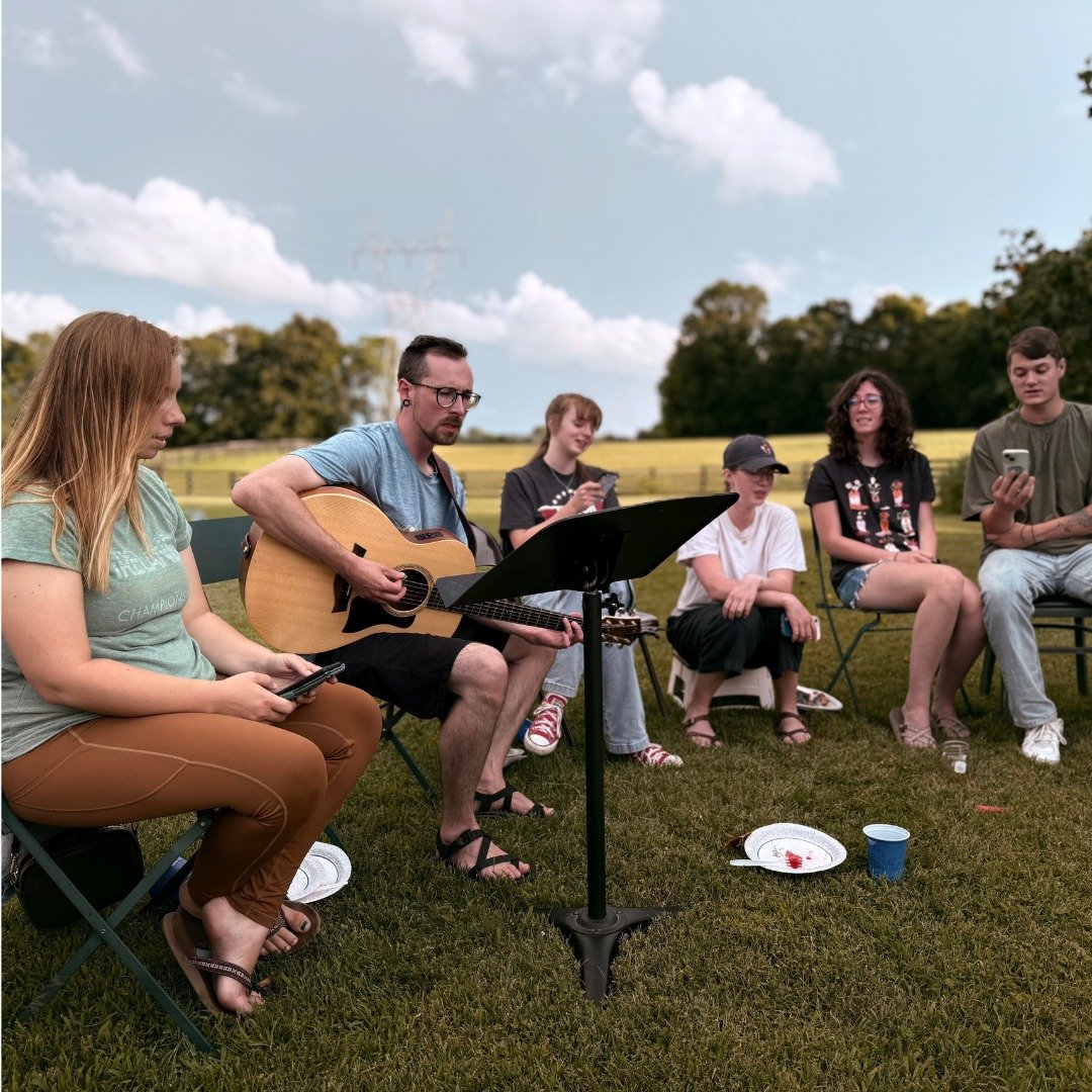 The teen bible study is changing things up for the summer! They're taking a break from their study of Mark, and will be meeting at the Morse's for a casual meal and hymn sing. It's off to a great start!