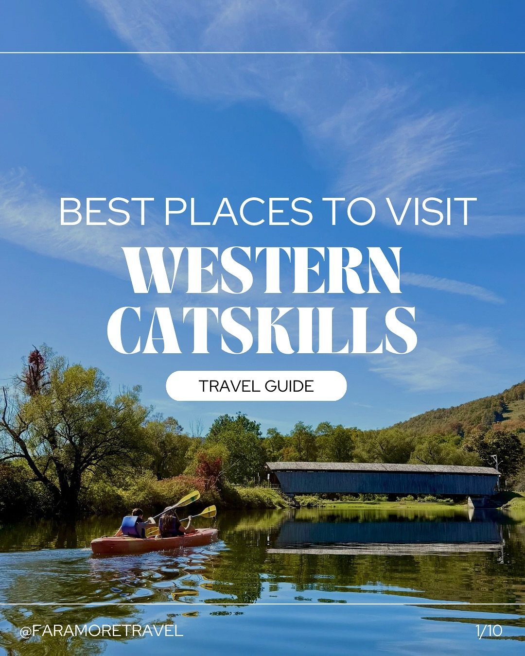 ❗️TRENDING DESTINATION ALERT❗️

Why is the Western Catskills becoming such a hot spot? 👉 Read my latest blog, &ldquo;Escape to the Catskills: A Guide to New York&rsquo;s New Top Destination&rdquo; to learn more (🔗 in bio).

Here&rsquo;s a list of t