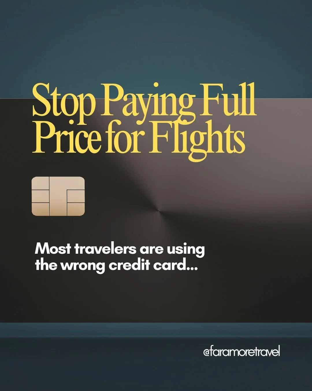 ✈️ Which do you value more when traveling?

Because travel advisors don&rsquo;t get airline perks, free flights are the reward I care about most. I keep it simple and use one card everything so I can rack up flexible points that transfer to multiple 