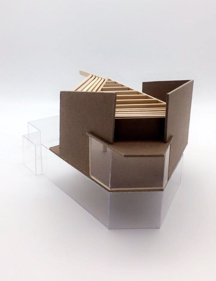 Barnes House x Patkau Architects Concept Model. 2018.