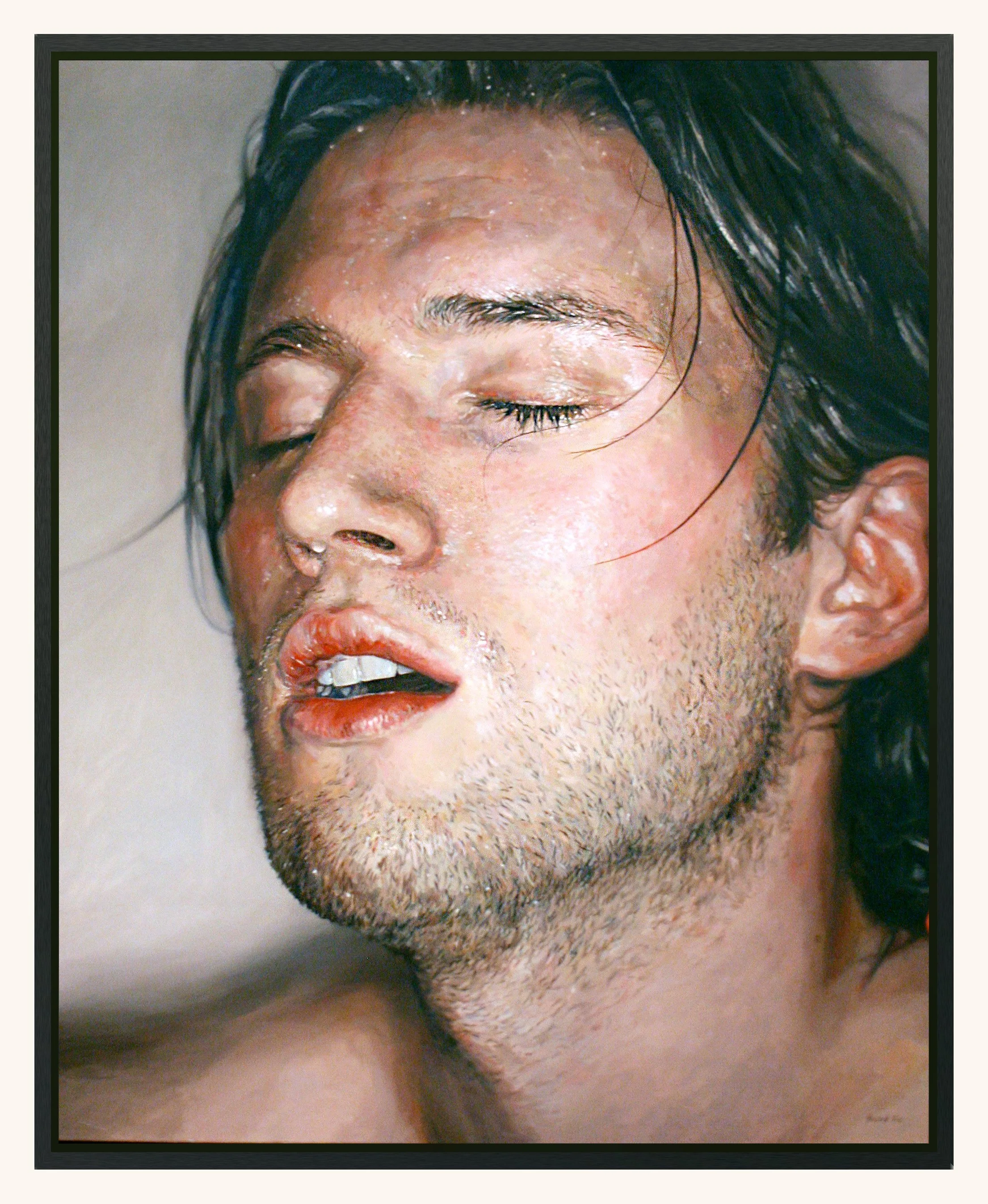 Charlie, 2008. Oil on canvas. Framed size:
157(h) x 127(w) cm. Price on request