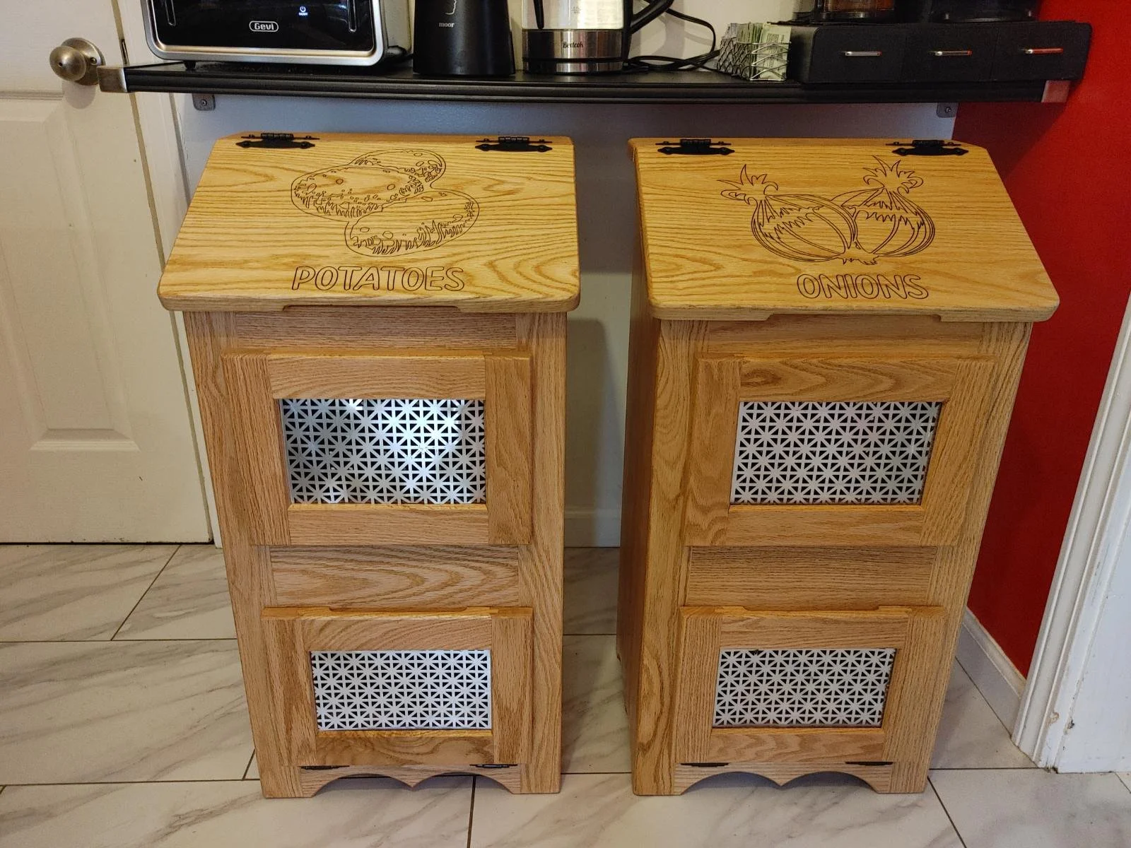 Potato & Onion Storage Bins