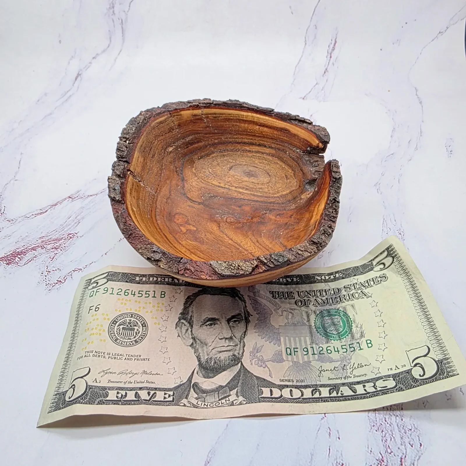 Magnolia Live Edge Bowl
