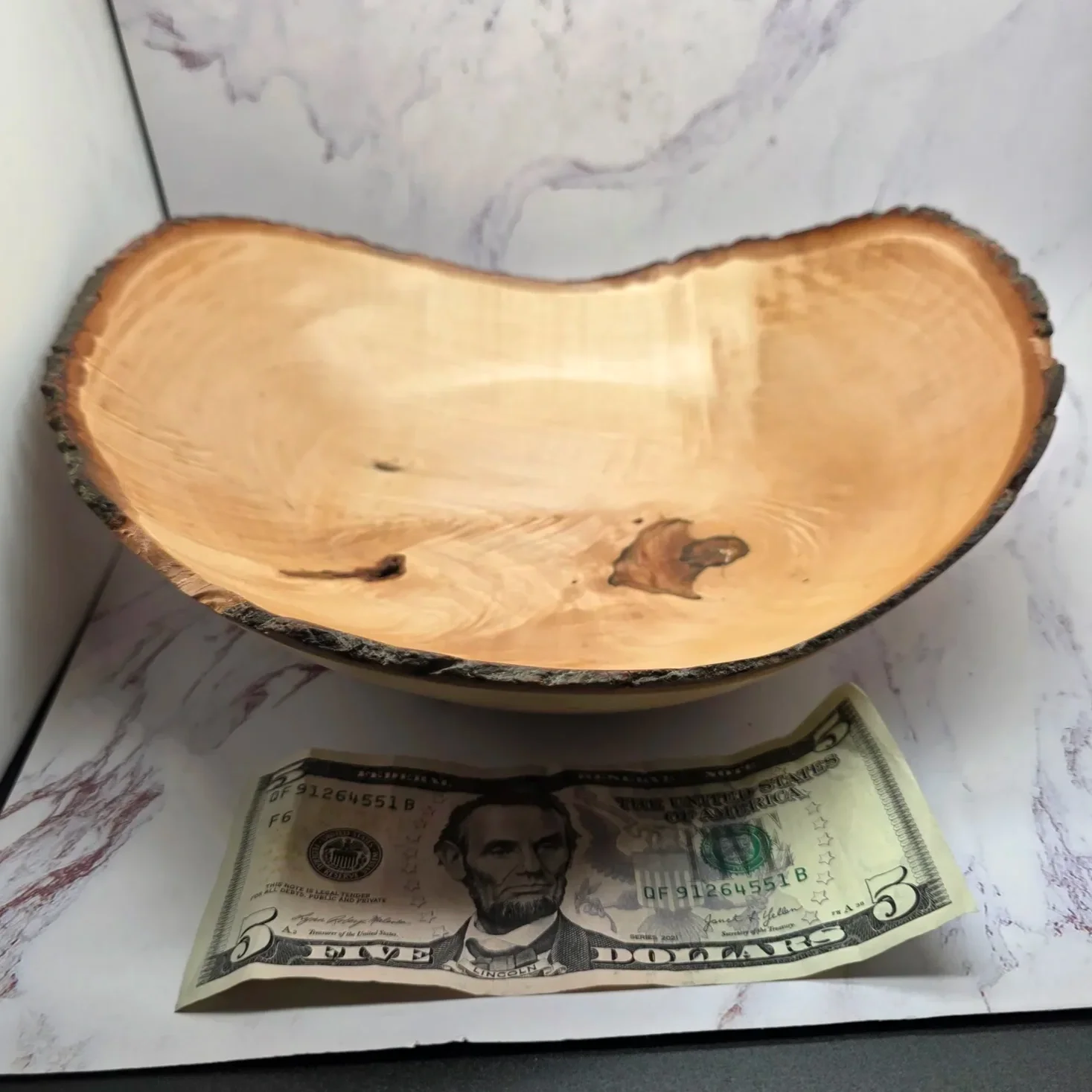 Large Live Edge Platter