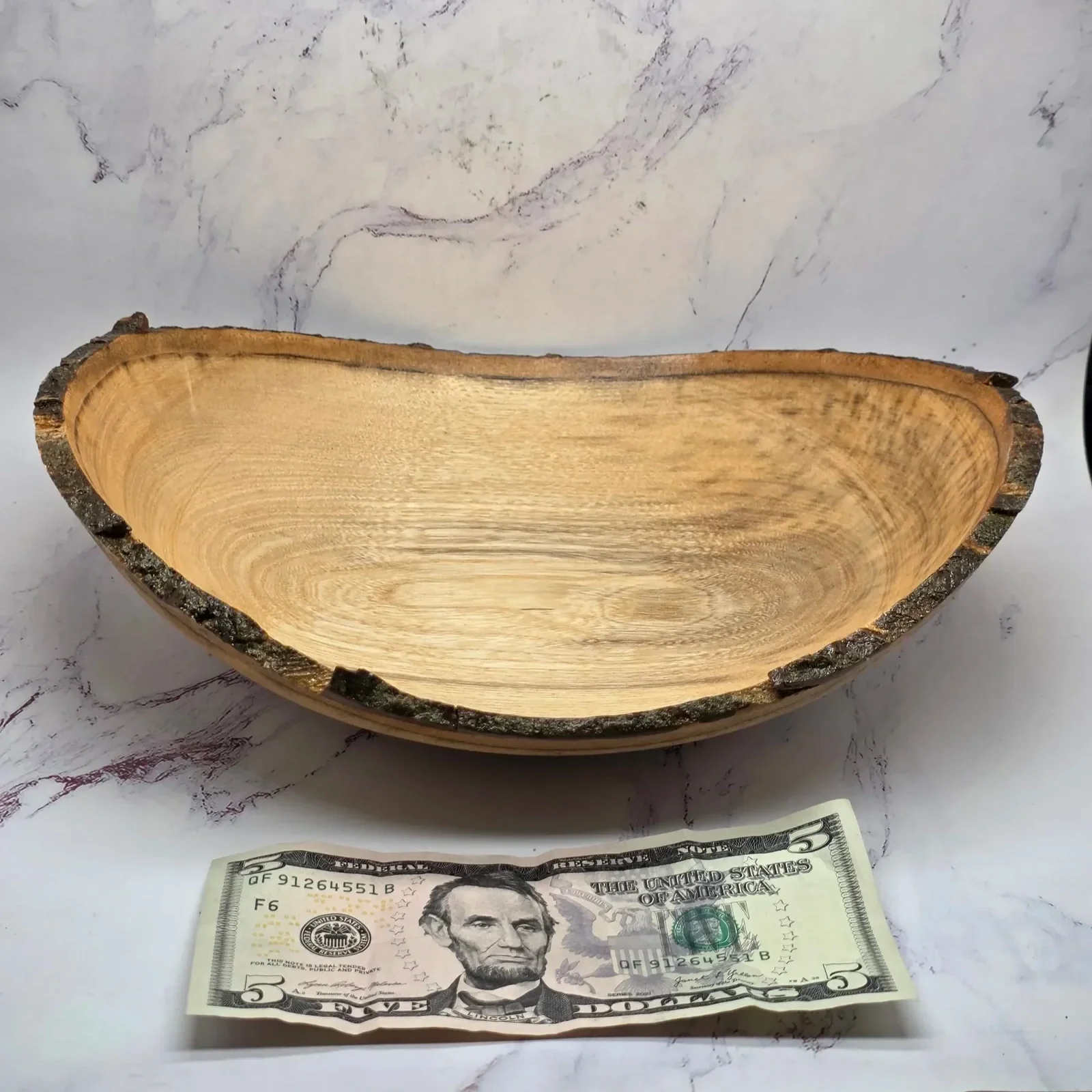 Hackberry Live Edge Bowl