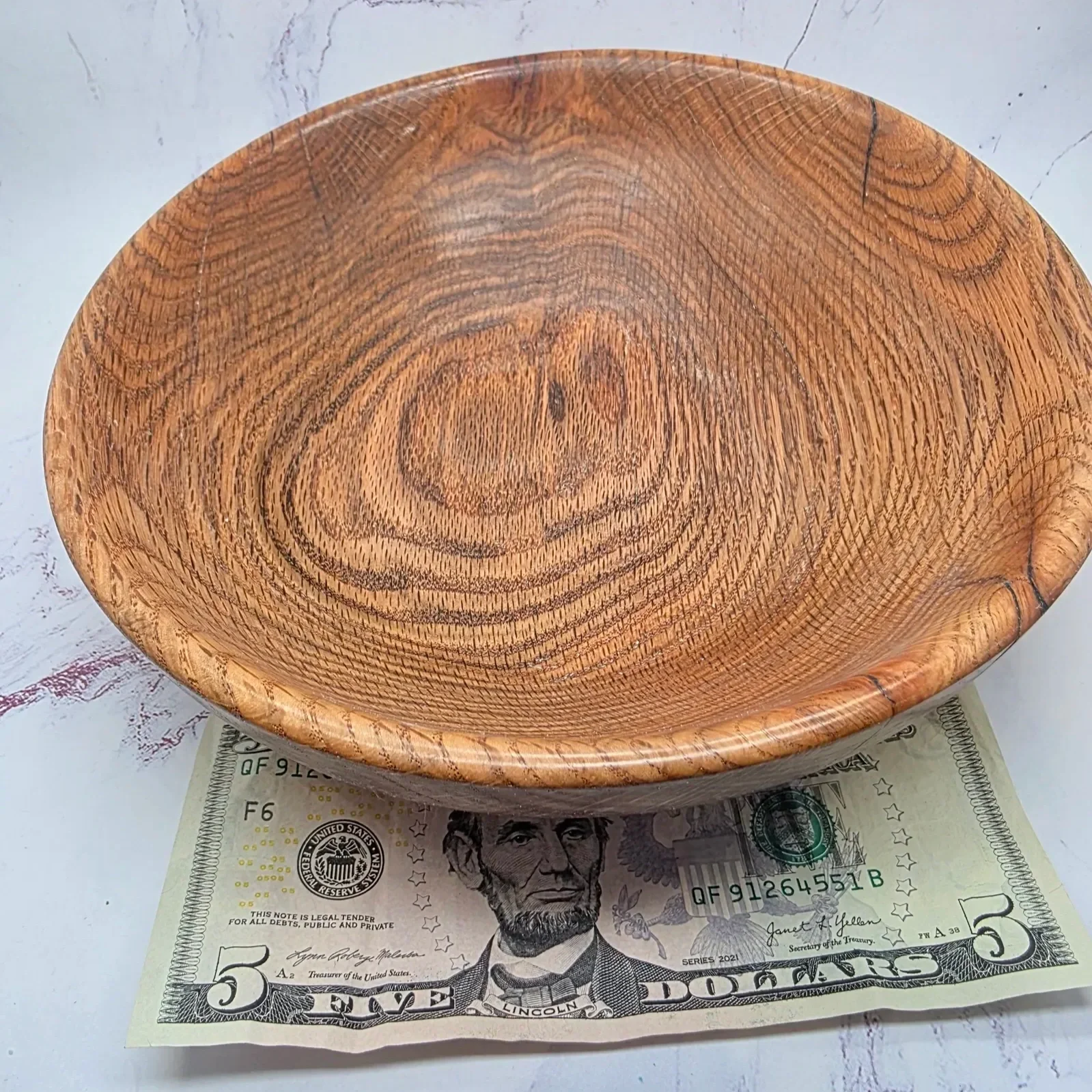 Oak Rimmed Bowl