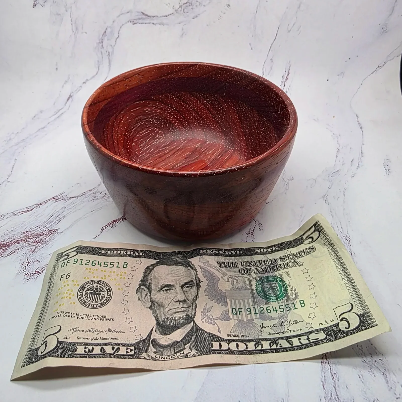 Padauk & Purple Heart Bowl