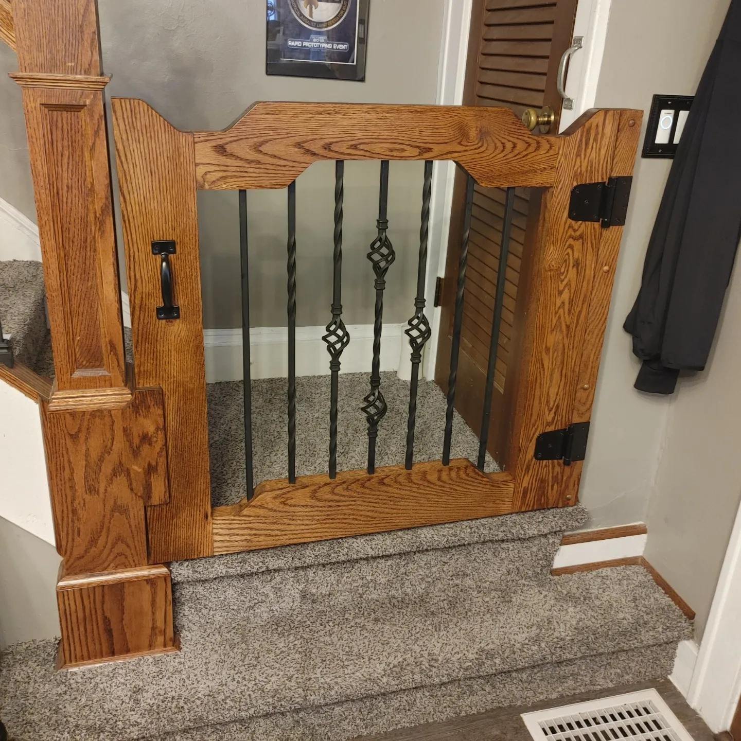 Stair Gate & Newel Post