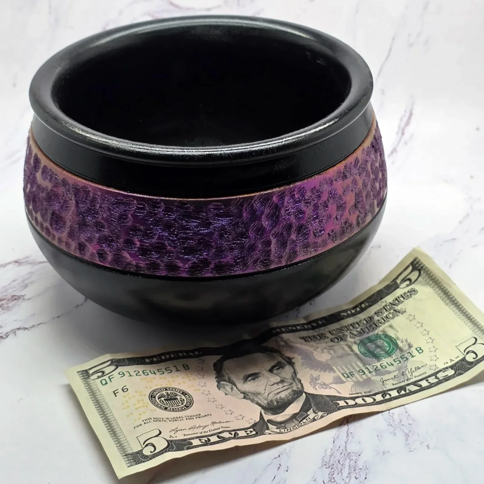 Poplar "Cauldron" Bowl