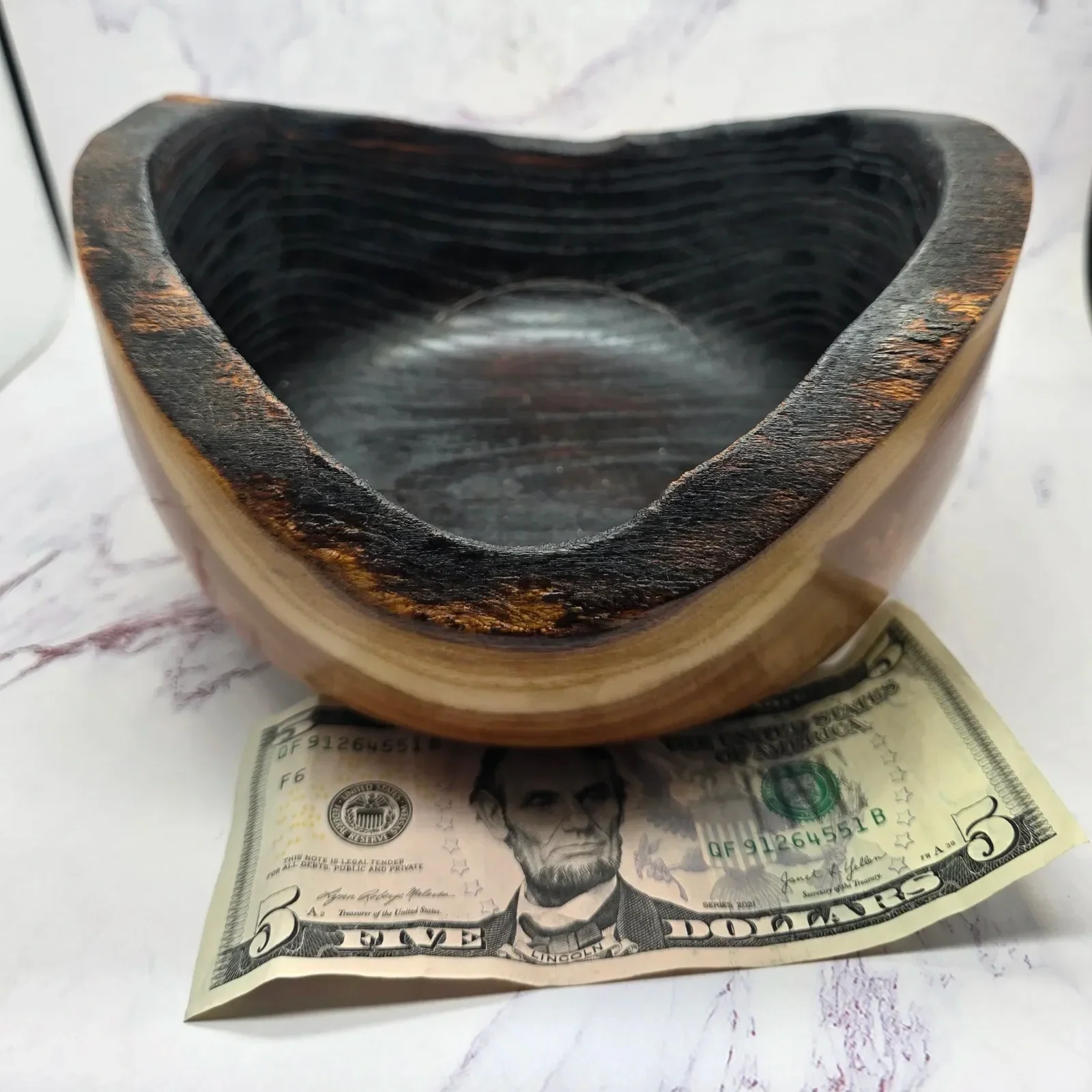 Large Live Edge Mulberry Bowl