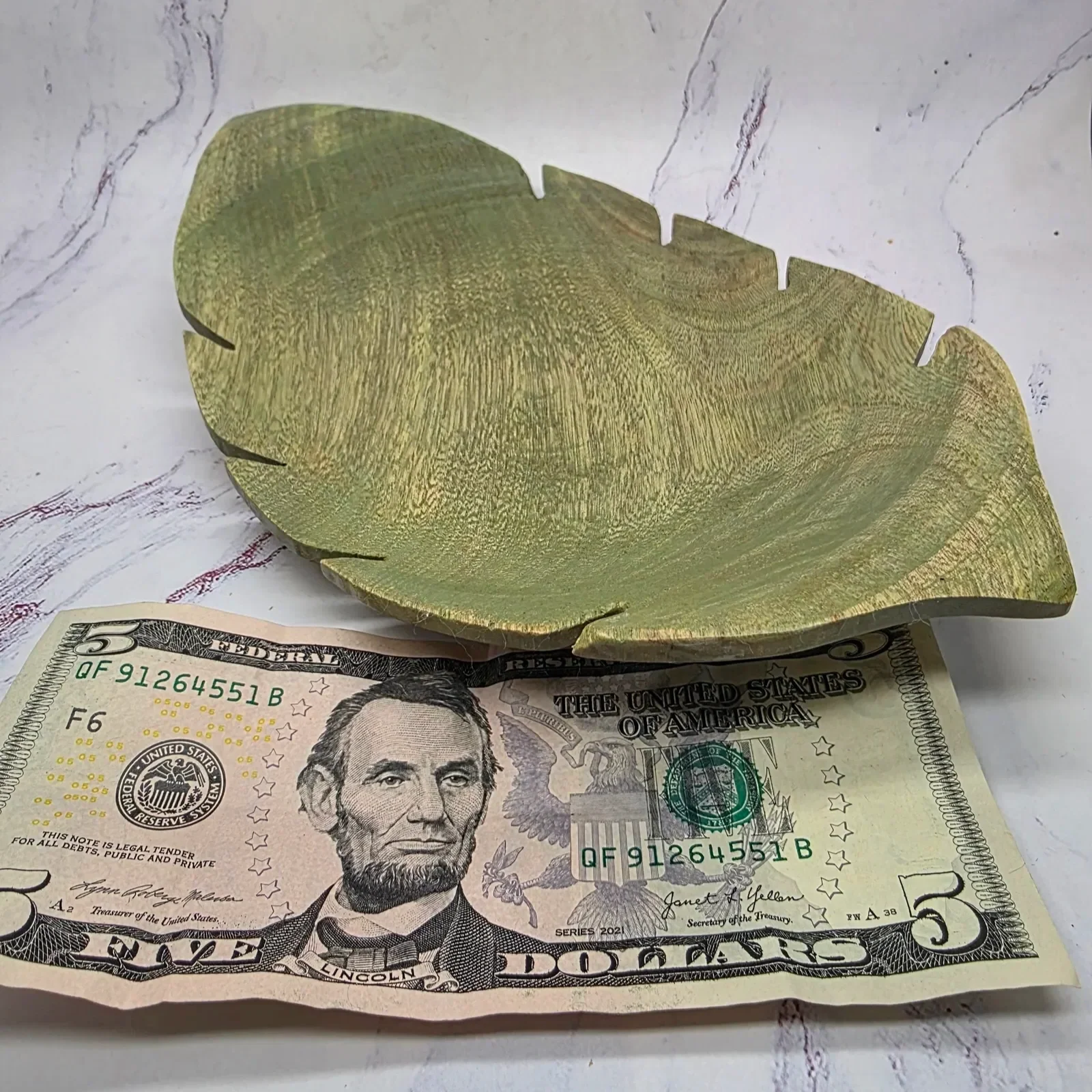 Bird of Paradise Leaf Tray