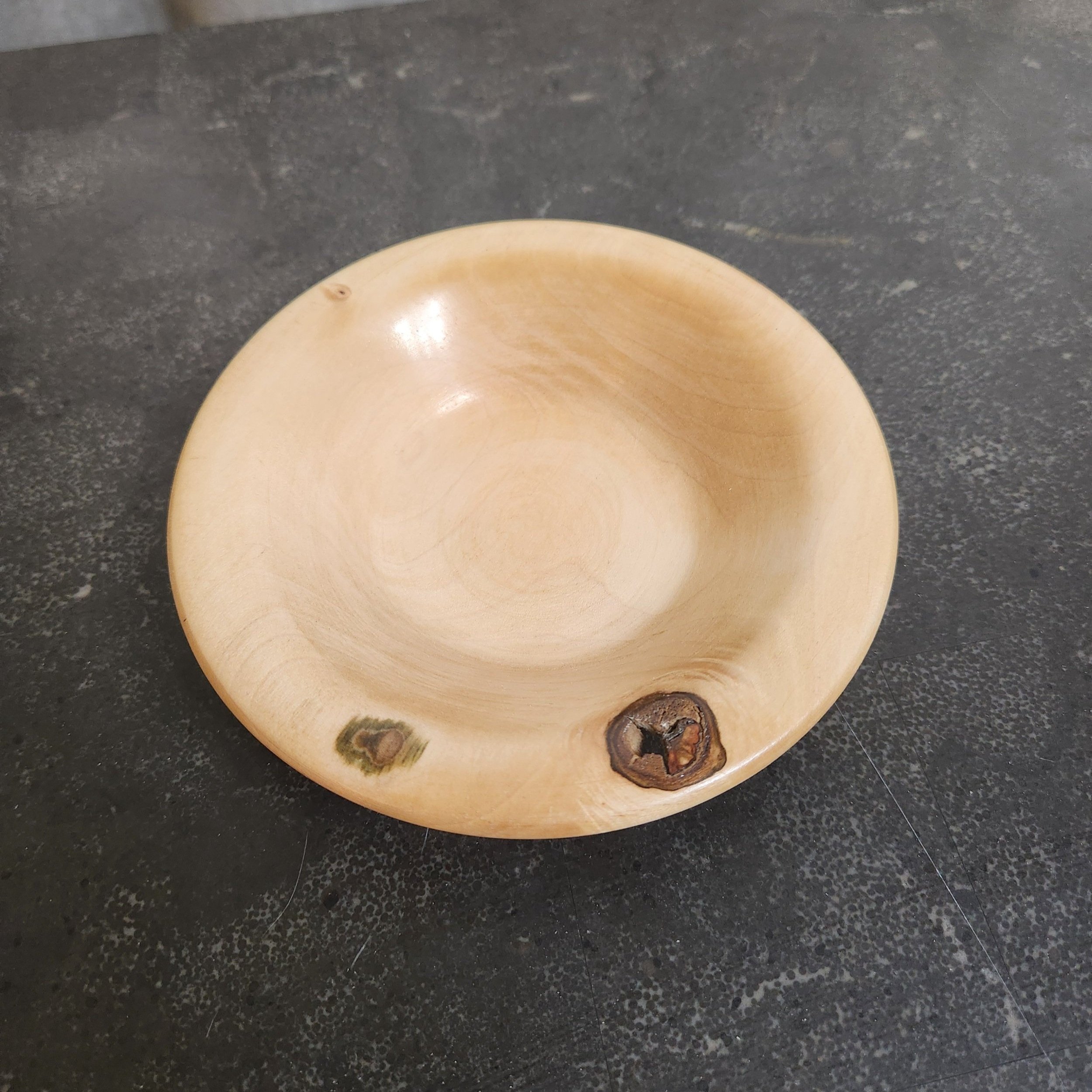 Wide Mouth Poplar Bowl