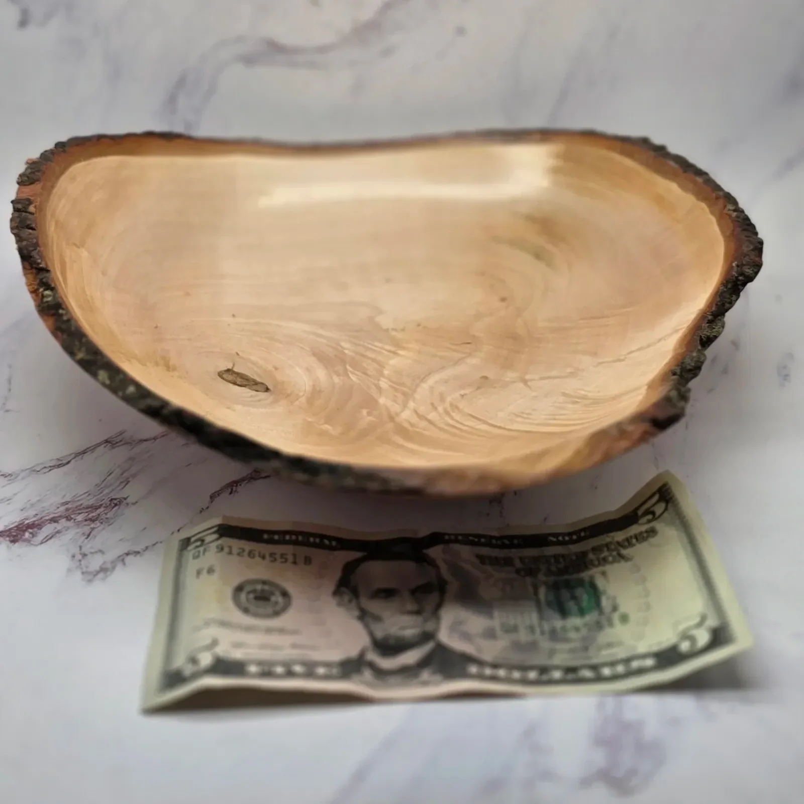 Live Edge Poplar Platter