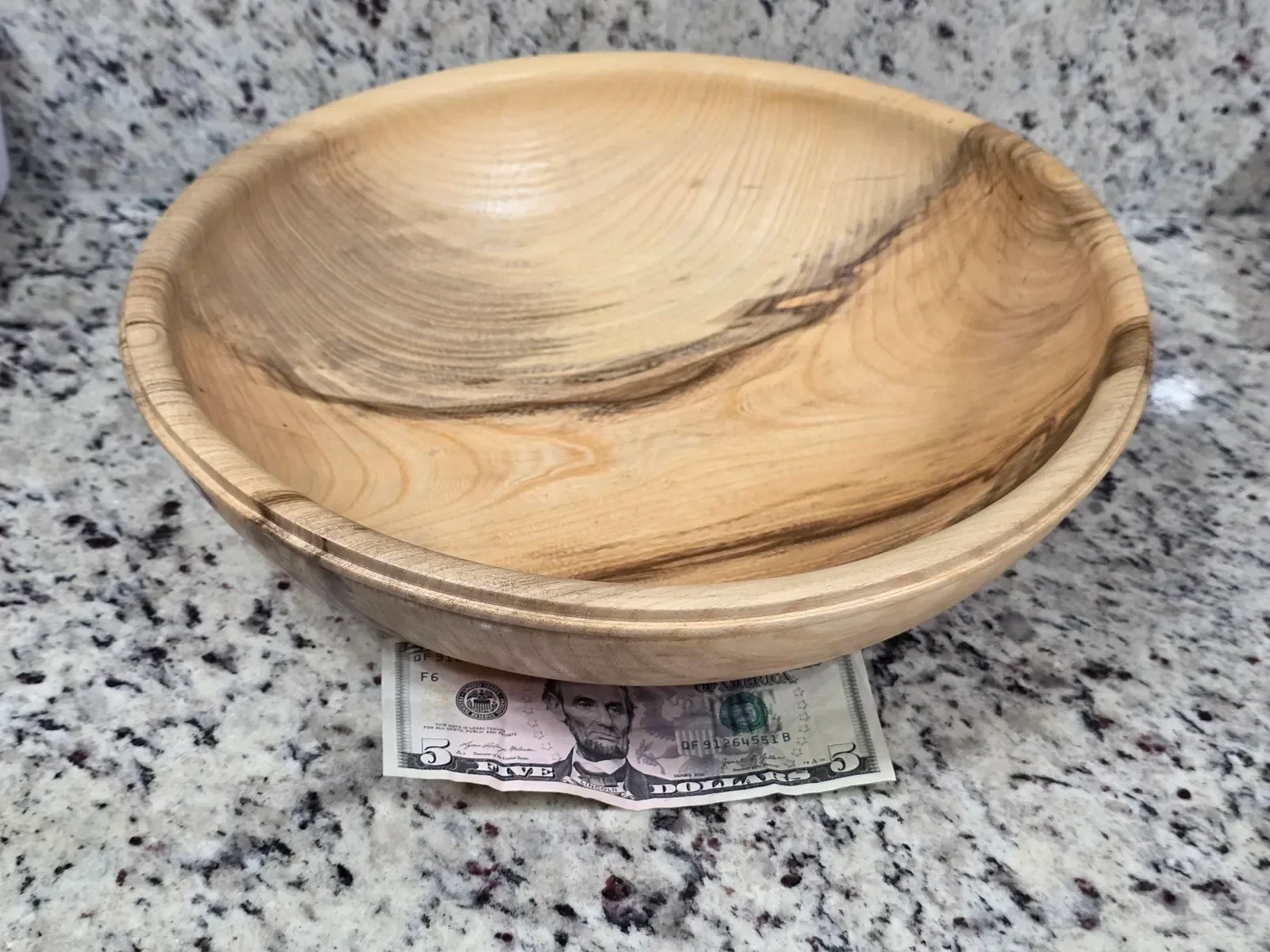 Large Hackberry Serving Bowl