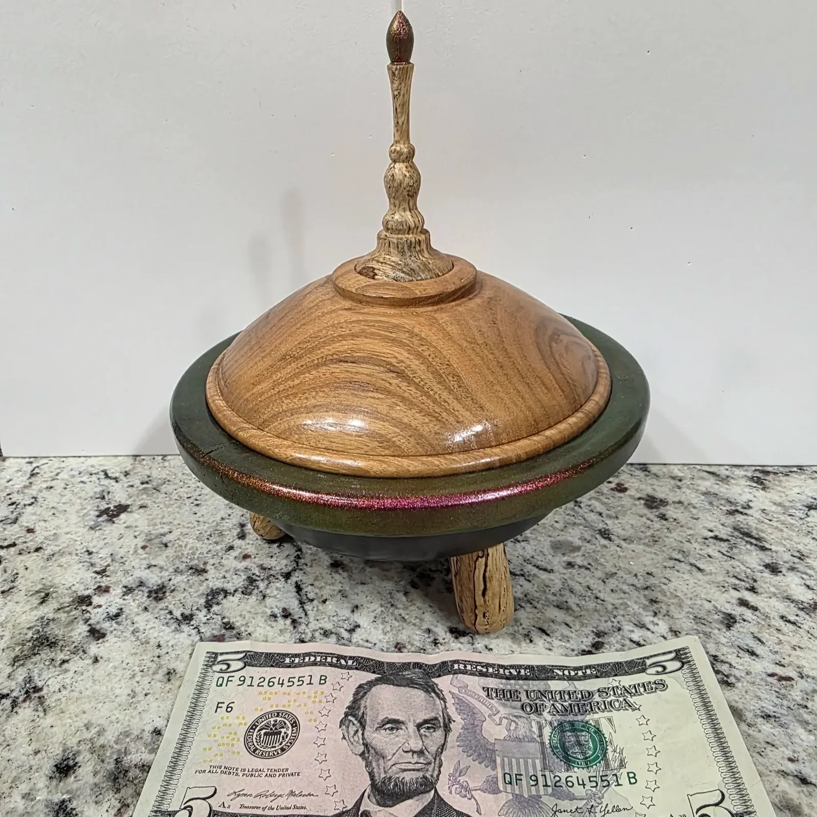 Spaceship Inspired Candy Dish