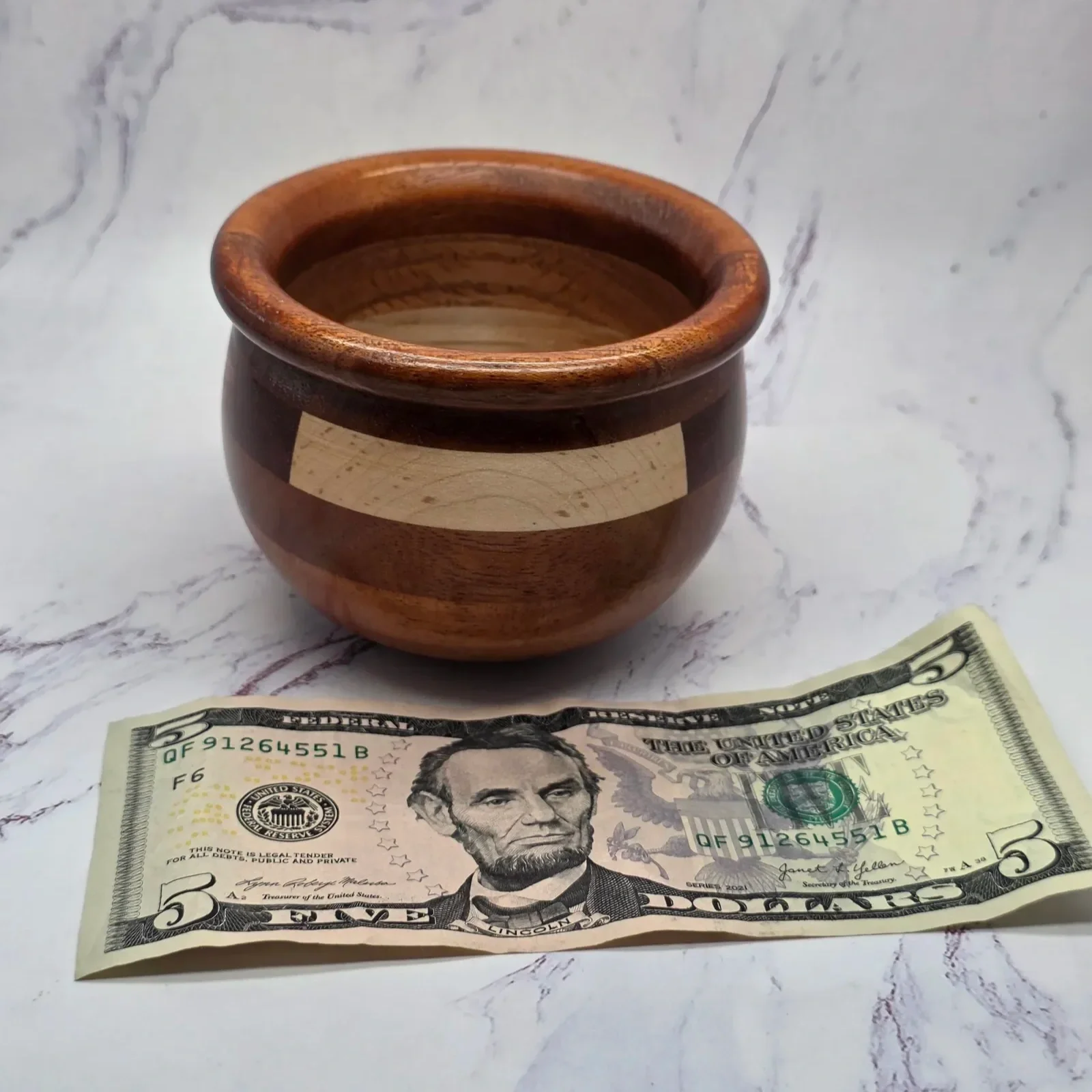Patchwork Calabash Wobble Pot