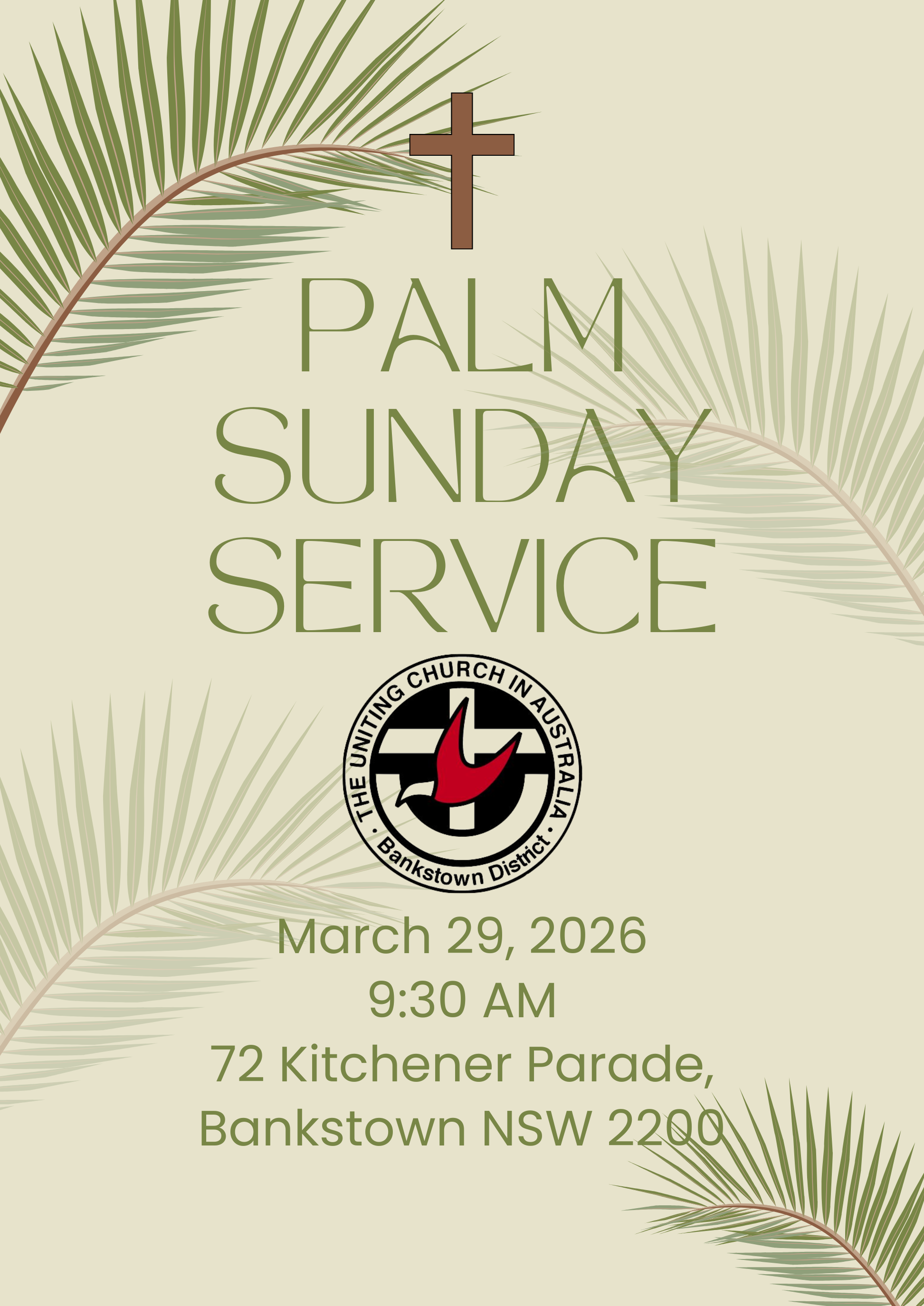 Palm Sunday Service