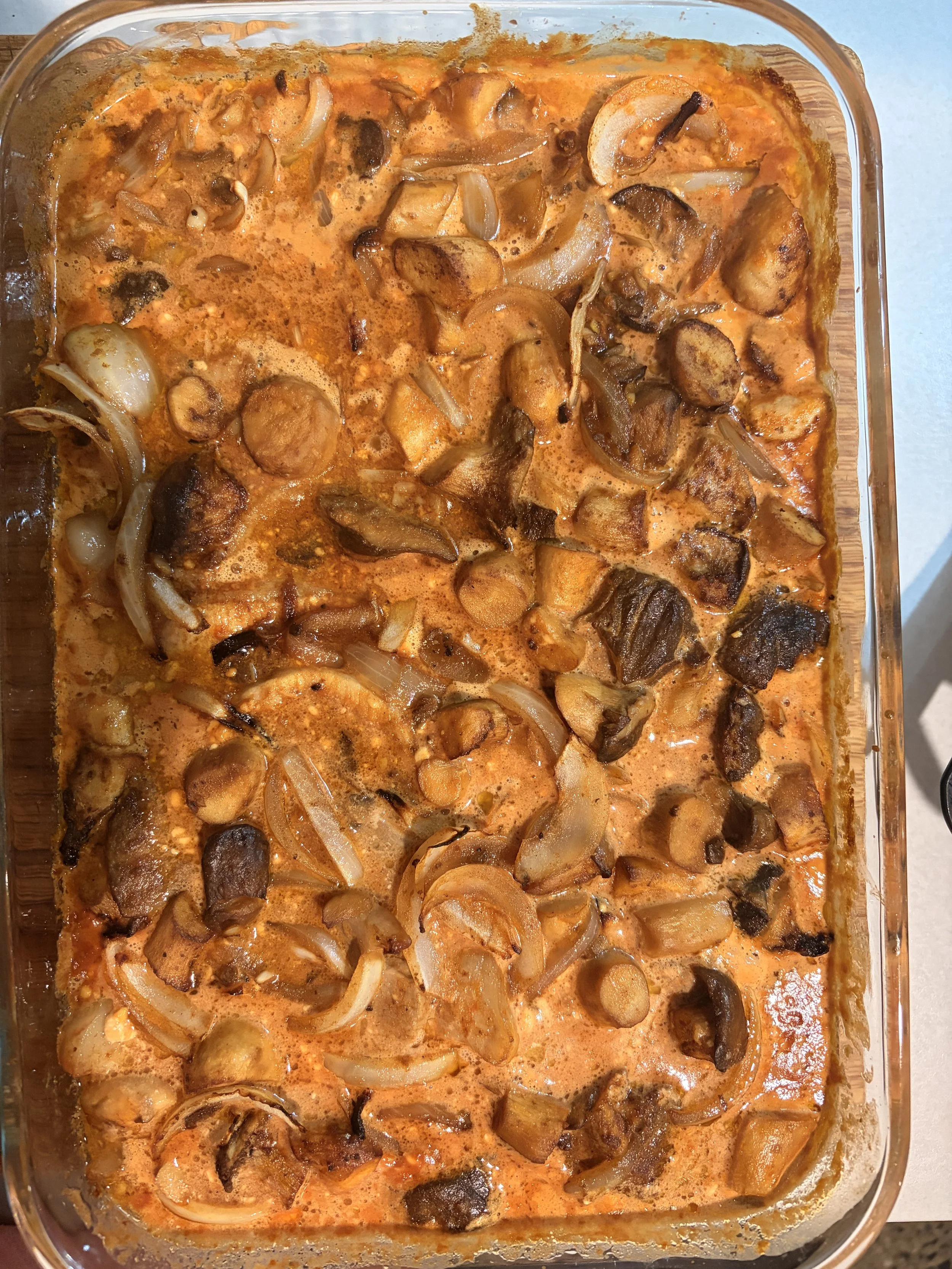 Pork &amp; Mushroom Stroganoff