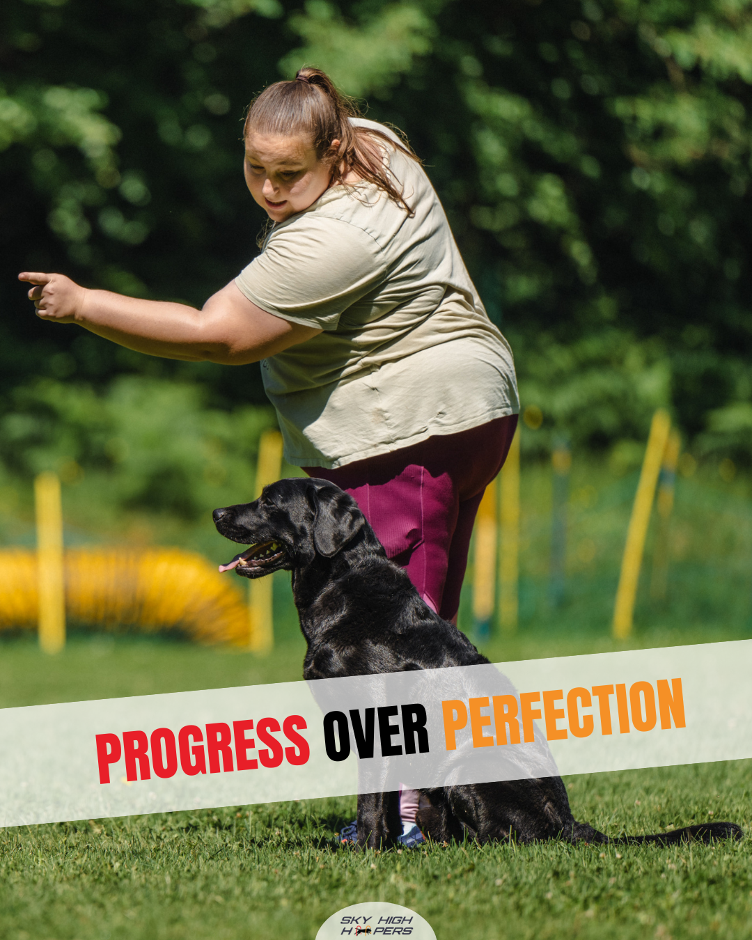 Progress over perfection