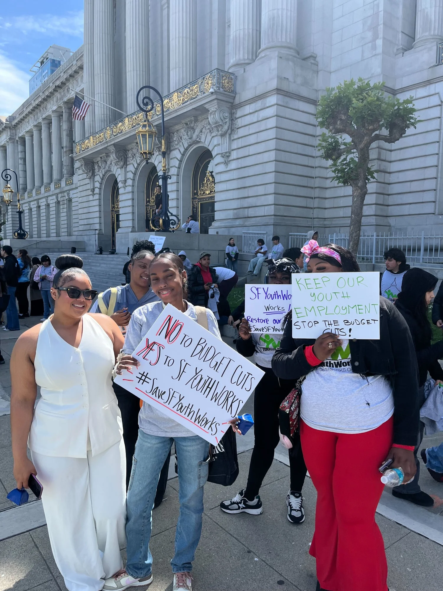 Students protesting